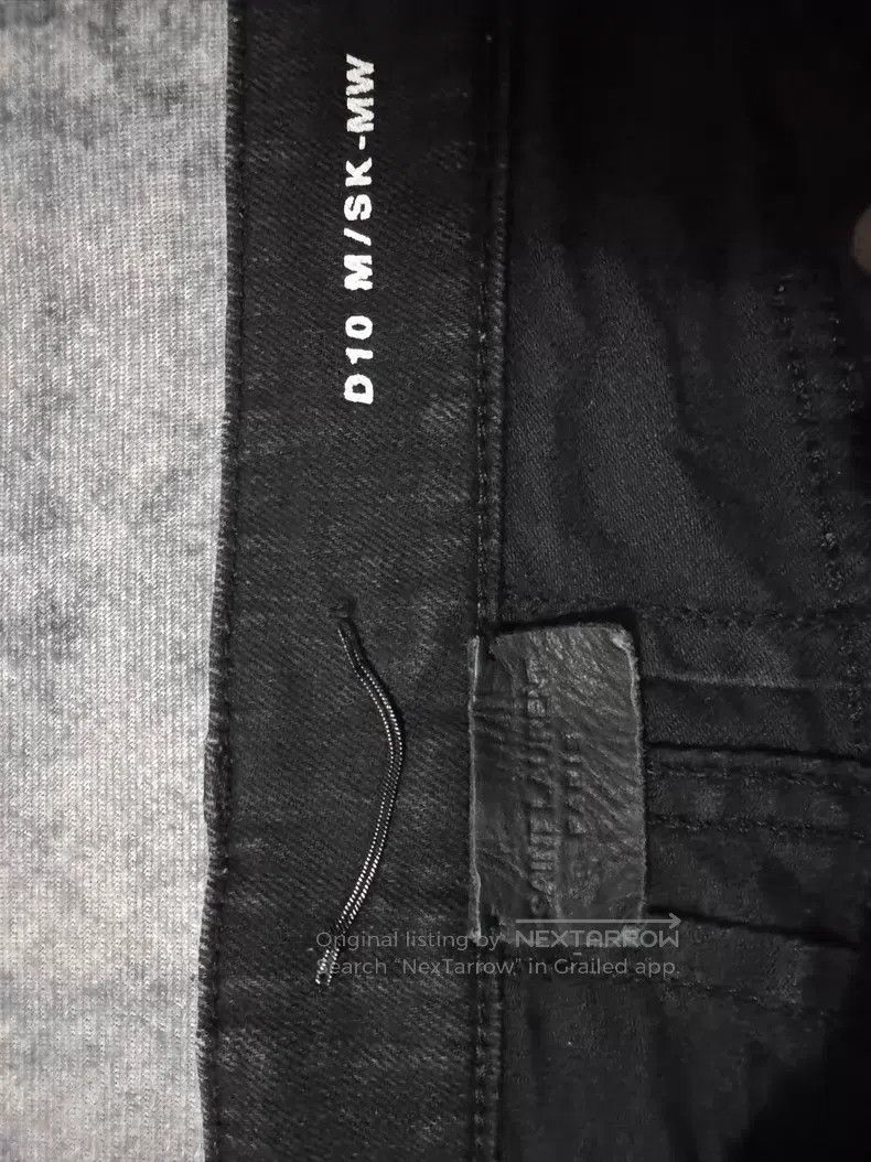 Saint Laurent Paris Saint Laurent Paris Distressed Fringe Hem Destroyed Denim Size US 31 - 6 Thumbnail