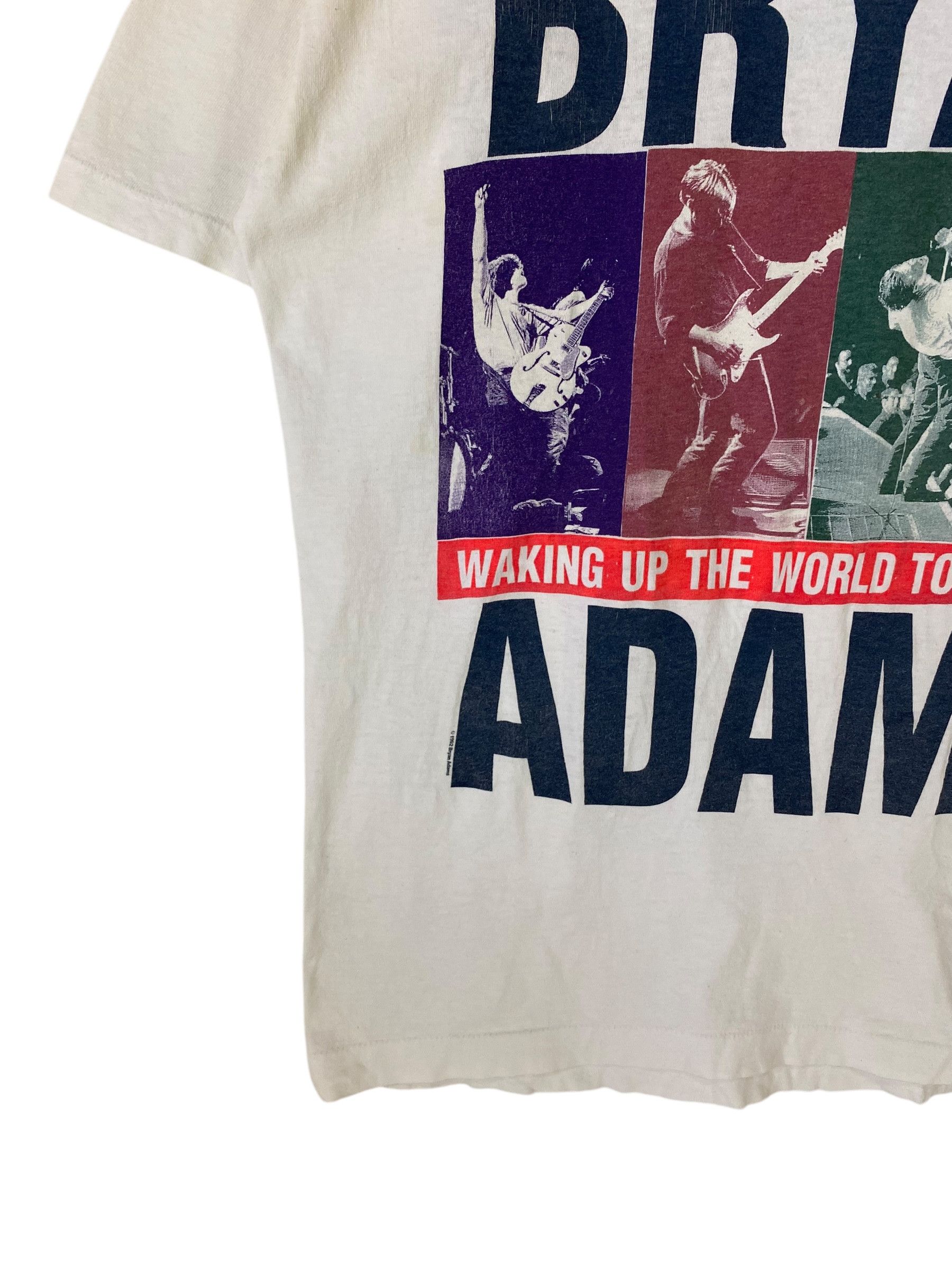 Band Tees × Vintage 90s Bryan Adams waking up the world tour vintage tshirt Size US L / EU 52-54 / 3 - 4 Thumbnail