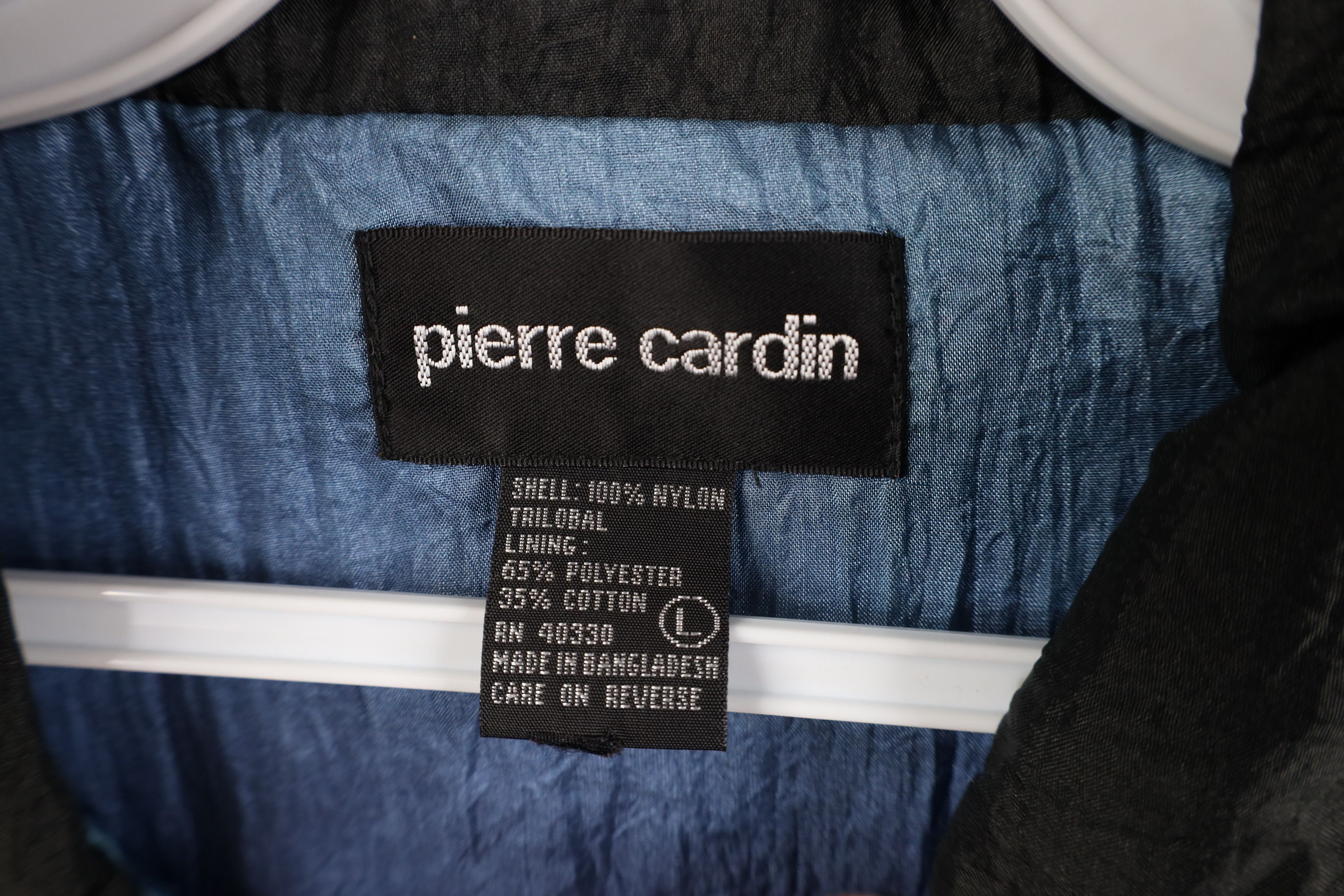 Pierre Cardin Vintage 90s Pierre Cardin Block Lined Windbreaker Jacket Size US L / EU 52-54 / 3 - 10 Thumbnail