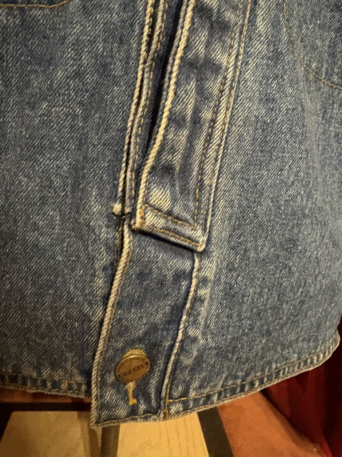 Marithe + Francois Girbaud Vintage Marithe Francios Girbaud Jean Jacket 80’s Buckle Size US S / EU 44-46 / 1 - 5 Thumbnail