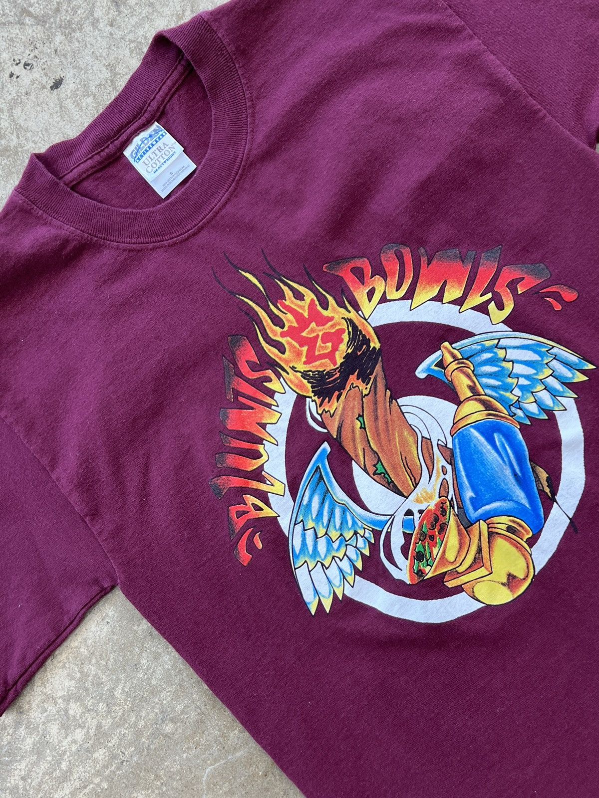 Vintage Vintage Blunts Bowls Angel Wings Weed Tee Small Size US S / EU 44-46 / 1 - 1 Thumbnail
