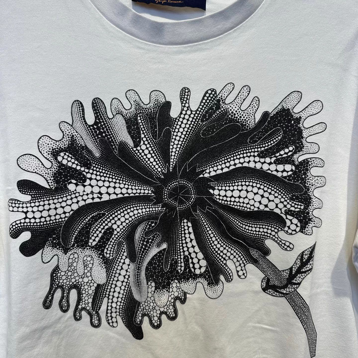 Louis Vuitton LV x Yayoi Kusama Psychedelic Flower Black & White M 99 New Size US M / EU 48-50 / 2 - 2 Thumbnail