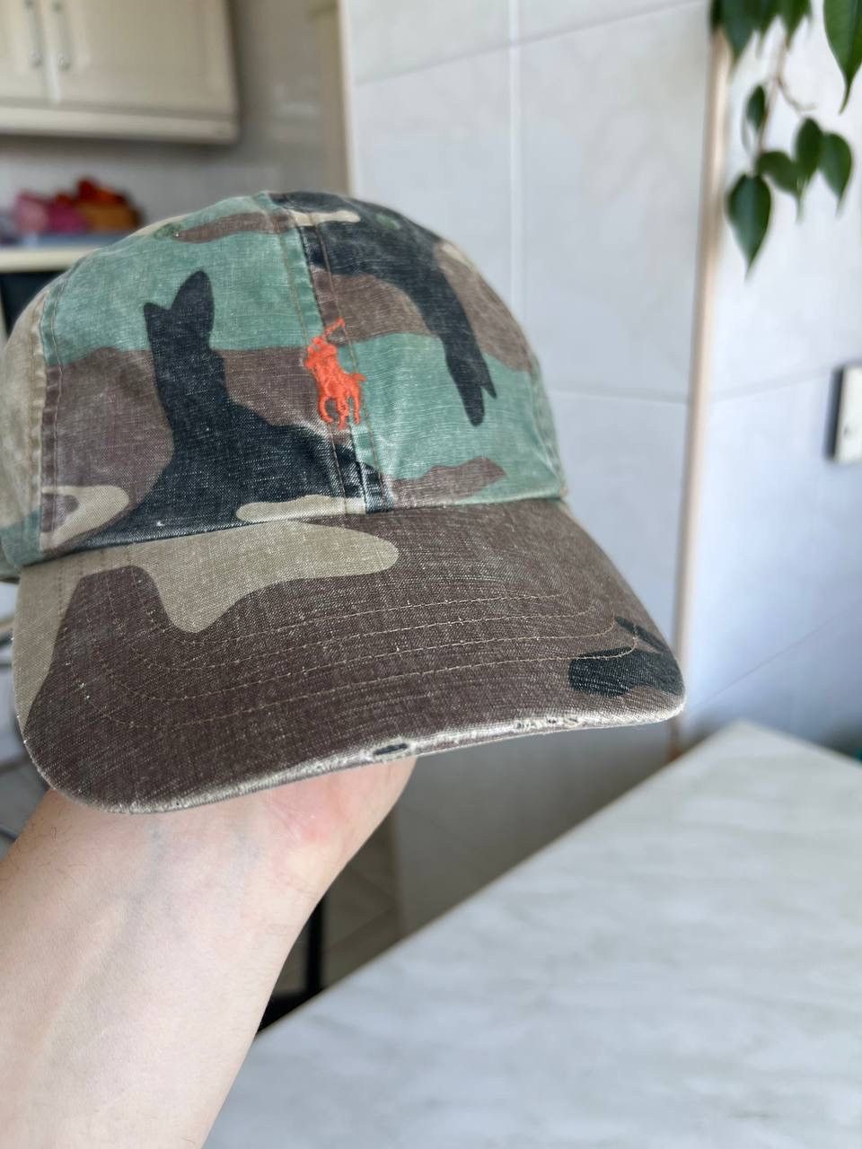 Polo Ralph Lauren Ralph Lauren Polo camo cap green Military Army Style hat Y2K Size ONE SIZE - 9 Thumbnail