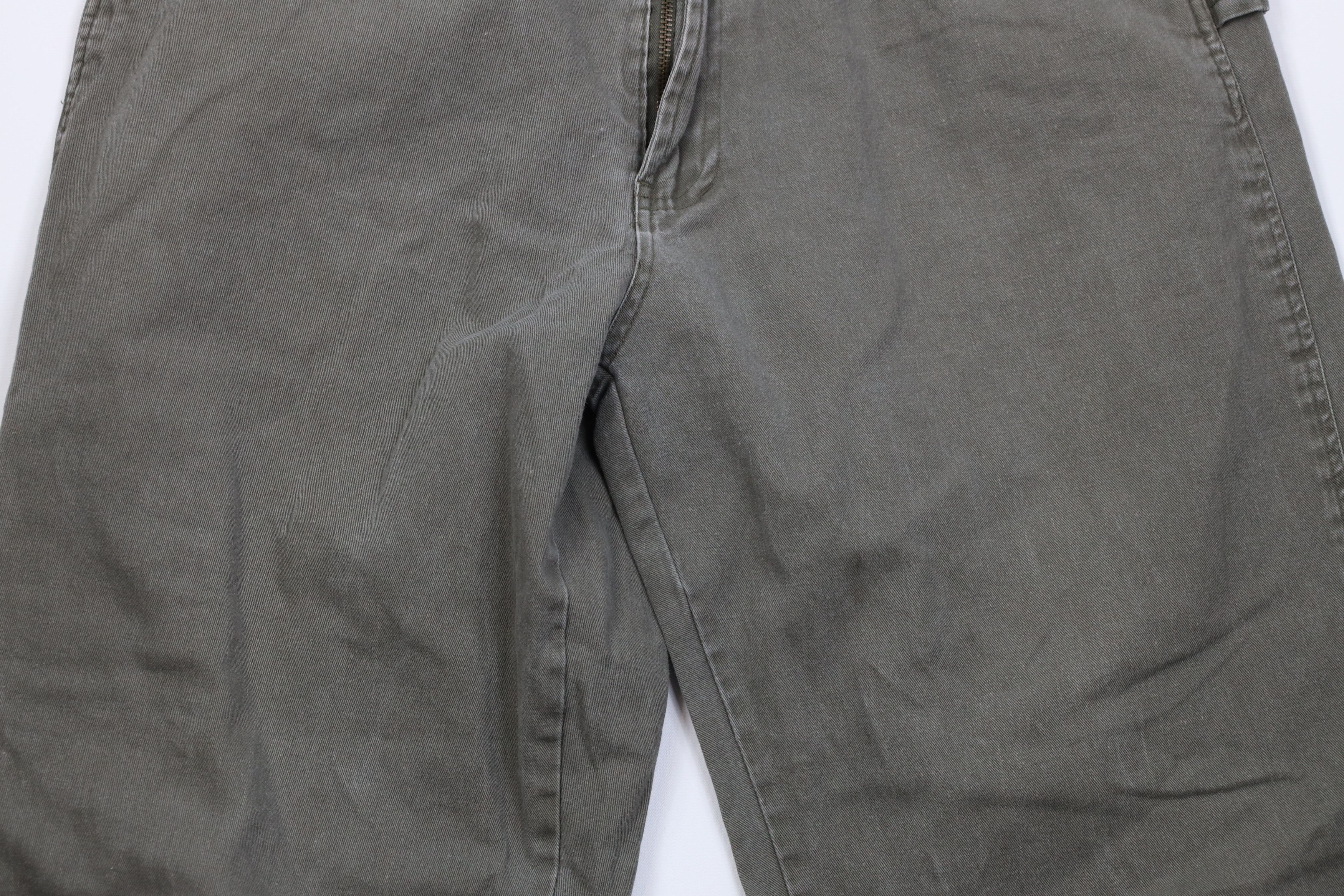 Vintage Vintage 90s Y2K Streetwear Wide Leg Skateboard Pants Green Size US 34 / EU 50 - 3 Thumbnail