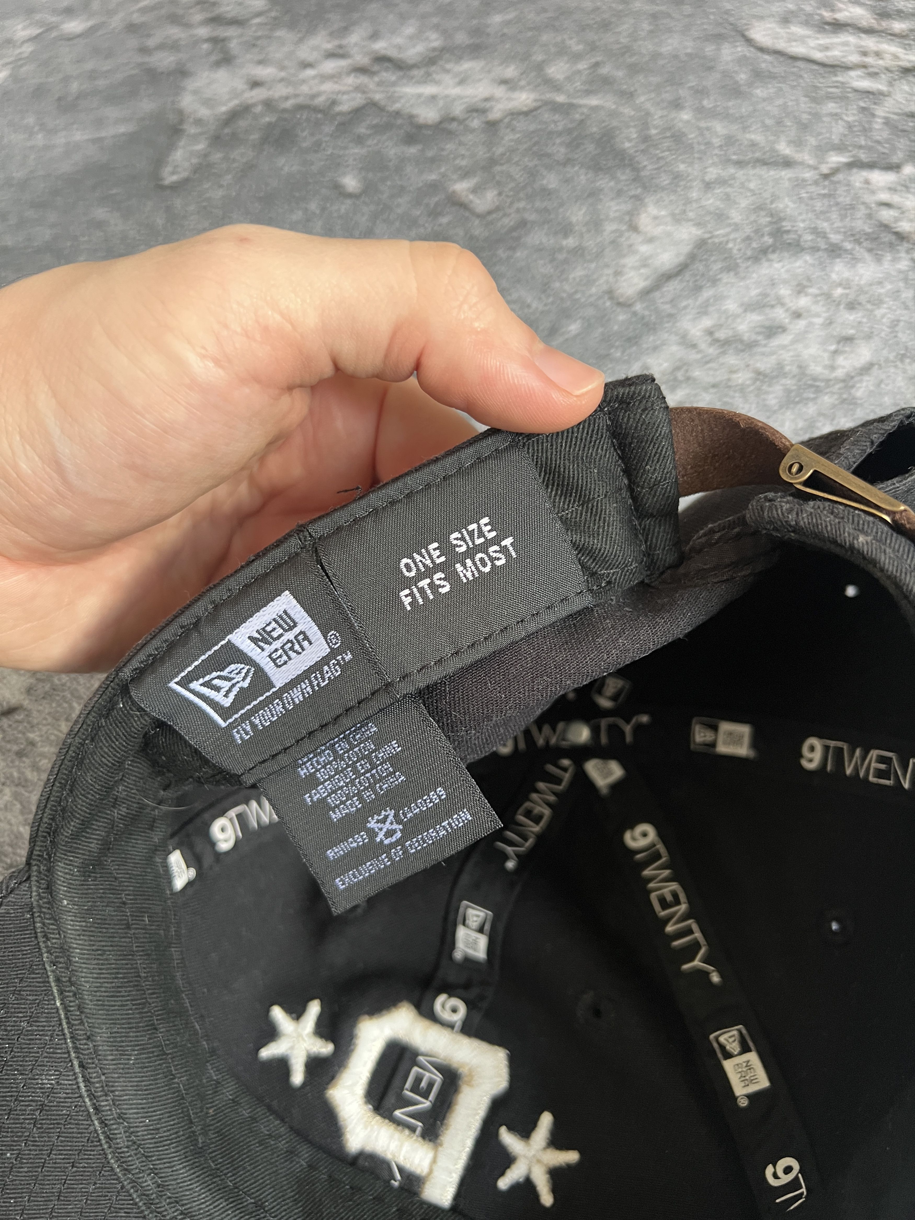 New Era New Era Cap hat vintage leather belt Size ONE SIZE - 8 Thumbnail
