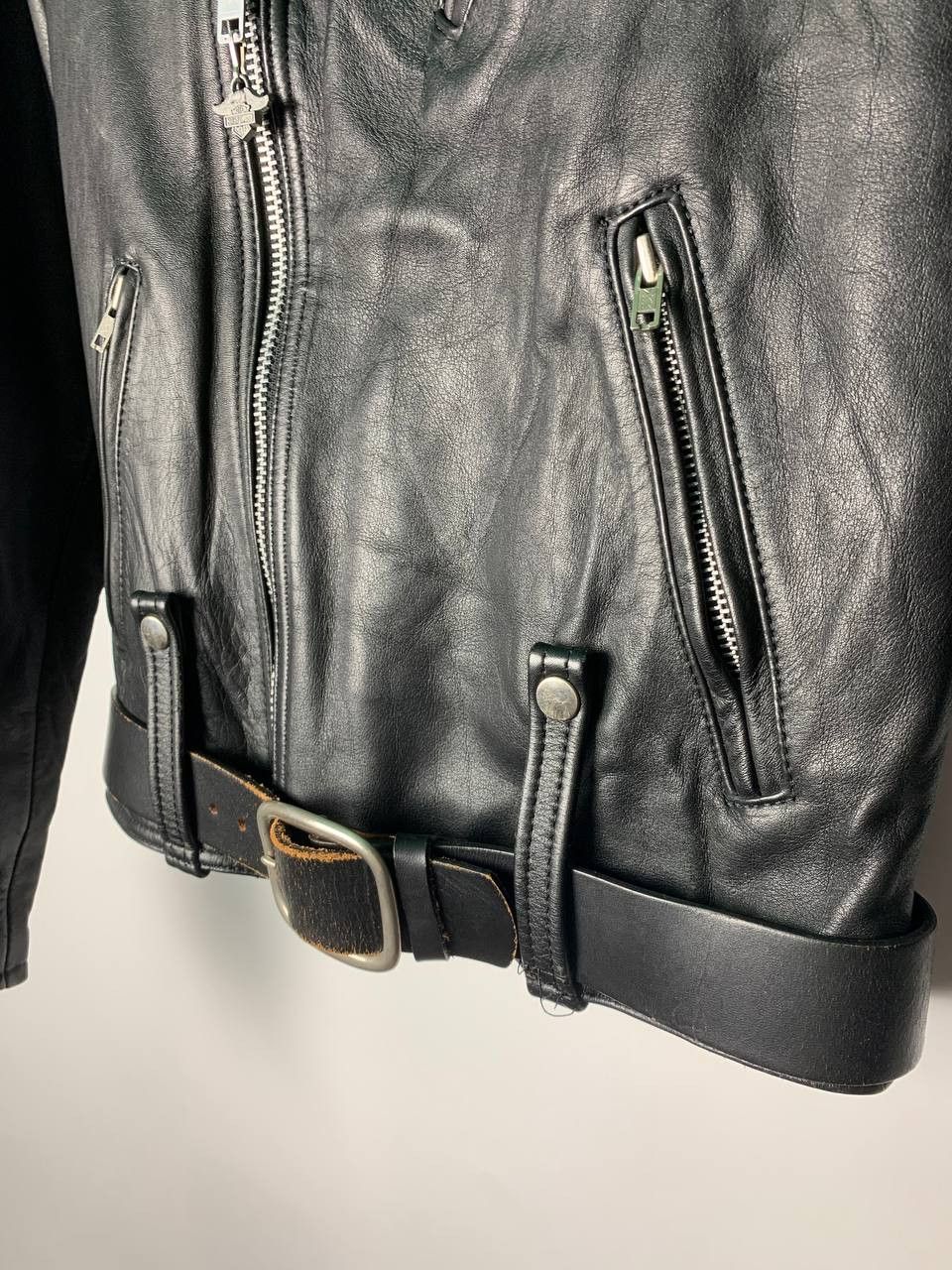 Harley Davidson Vintage streetwear Y2K Harley-Davidson leather biker jacket Size S / US 4 / IT 40 - 7 Thumbnail