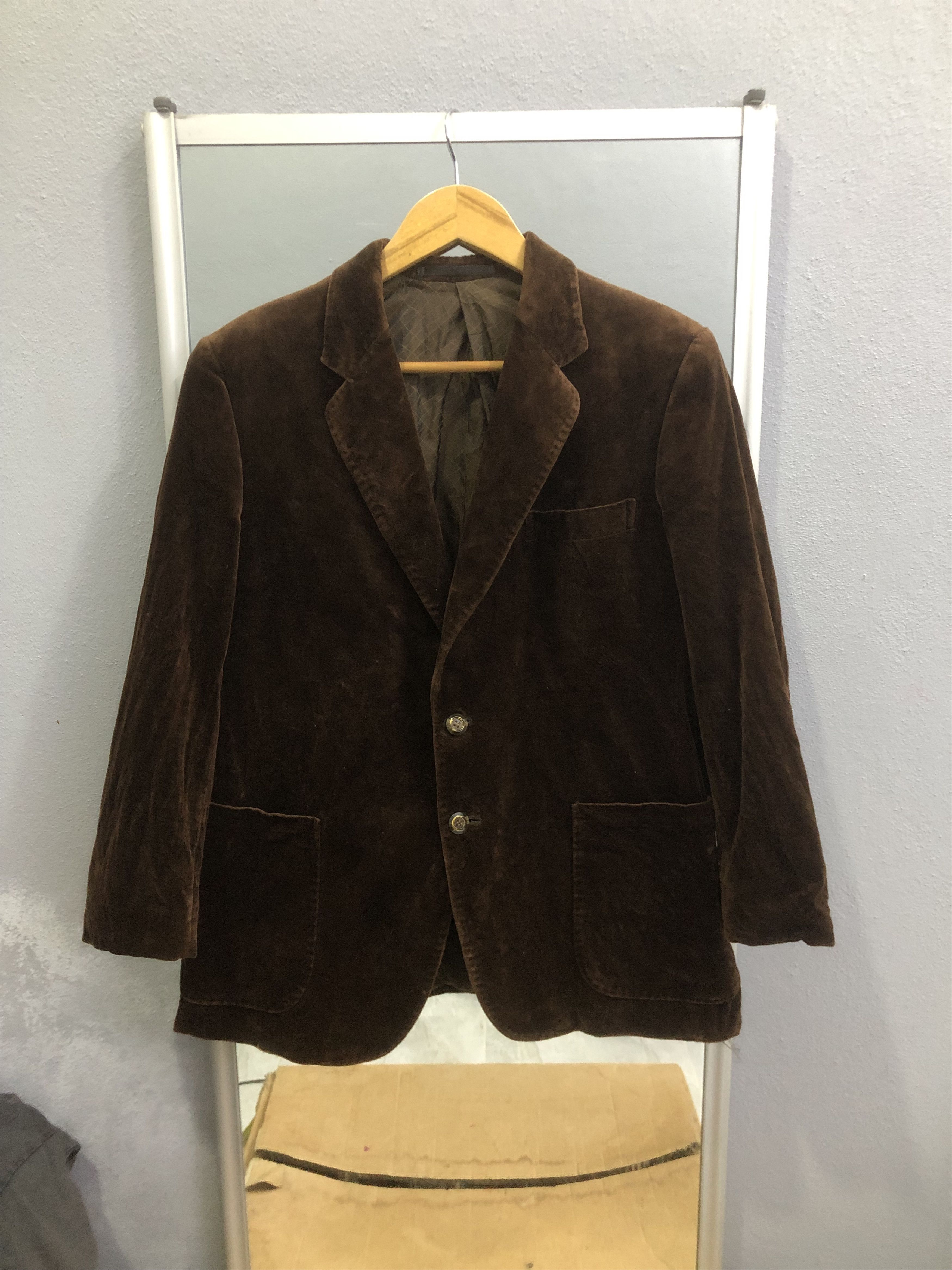 Japanese Brand ELCID Japan Niedieck German Velvet Jacket Size 40S - 1 Thumbnail