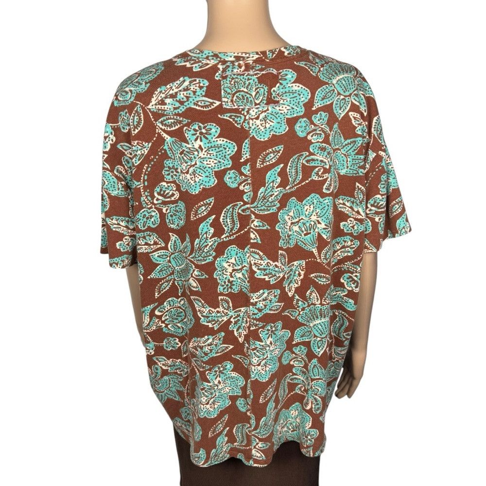 Free People New Free People We The Free Nina Printed Tee Size M Size M / US 6-8 / IT 42-44 - 5 Thumbnail