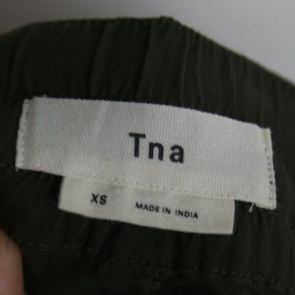Aritzia Aritzia Tna Ion Jogger Olive Green Drawstring Pants Size XS Size 34" / US 12 / IT 48 - 7 Thumbnail