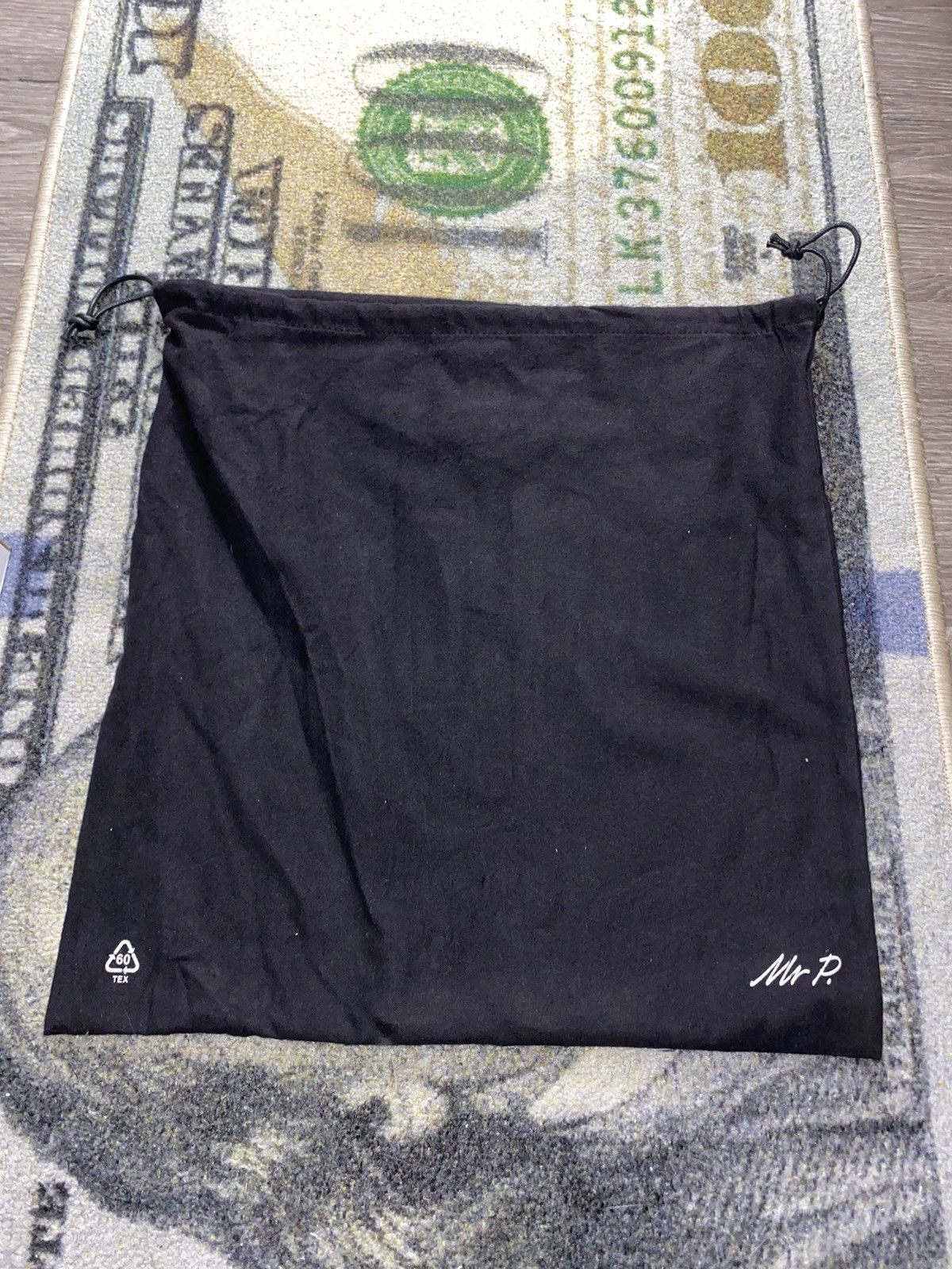 Other Mr. Porter Suede Drawstring Bag Black Size ONE SIZE - 1 Thumbnail