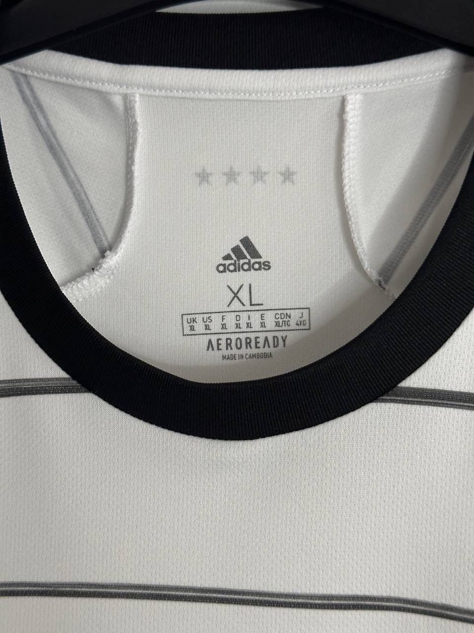 Adidas Germany National Team Adidas Home Jersey 2020/21 White XL Size US XL / EU 56 / 4 - 6 Thumbnail