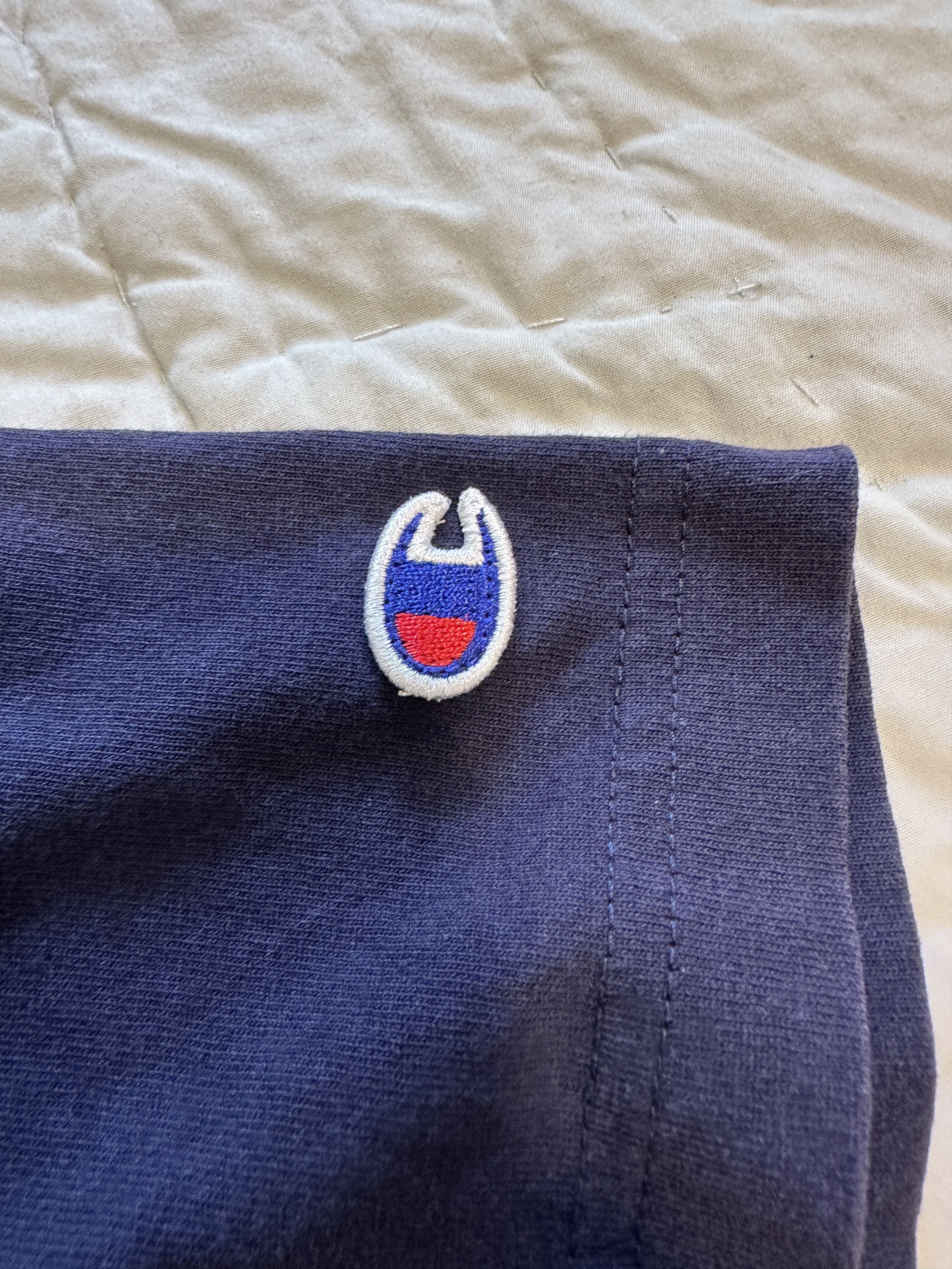 Champion × Kith Kith x Champion SS18 Minimal Patch Sleeve Tee (Navy, Size S) Size US S / EU 44-46 / 1 - 2 Thumbnail