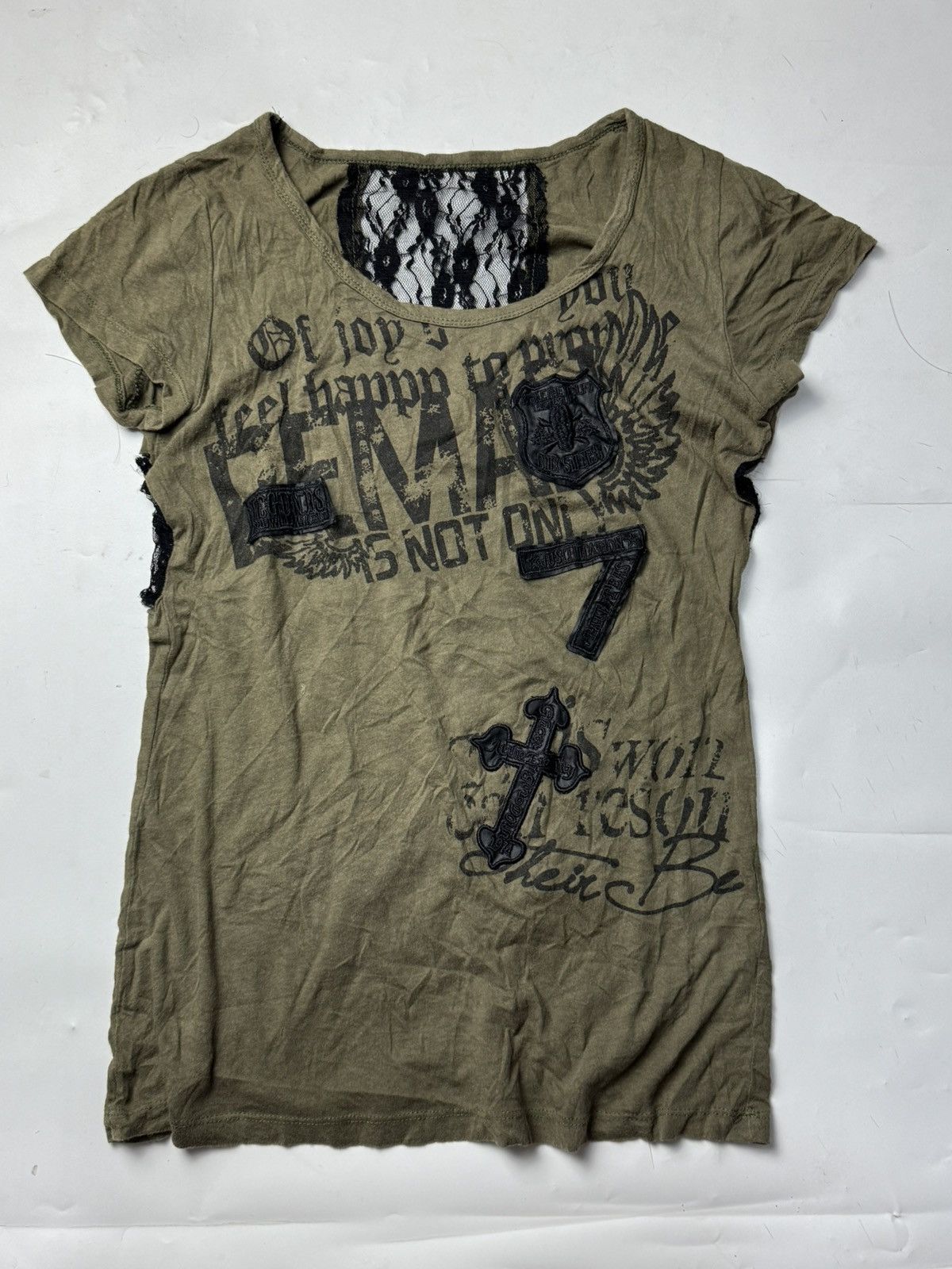 If Six Was Nine Japanese Gothic Crosses Poem Tees Ifsixwasnine Lgb styled Size US S / EU 44-46 / 1 - 3 Thumbnail