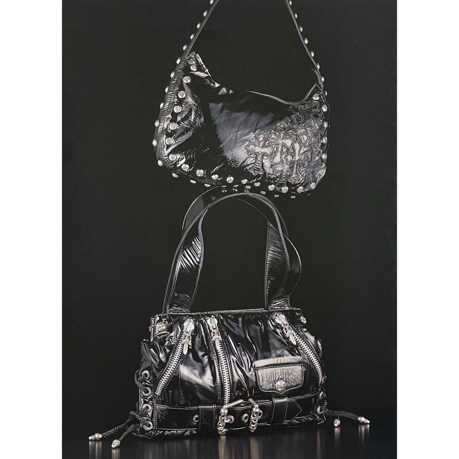 Chrome Hearts × Japanese Brand × Vintage Chrome Hearts black bags Poster framed 9x11 Size ONE SIZE - 2 Thumbnail