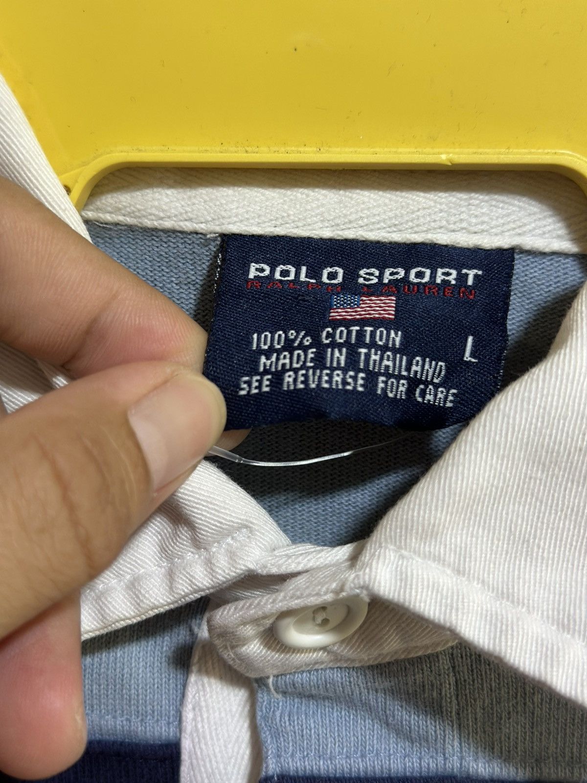 Polo Ralph Lauren Vintage Polo Sport Ralph Lauren Rugby Tee Size US M / EU 48-50 / 2 - 6 Thumbnail