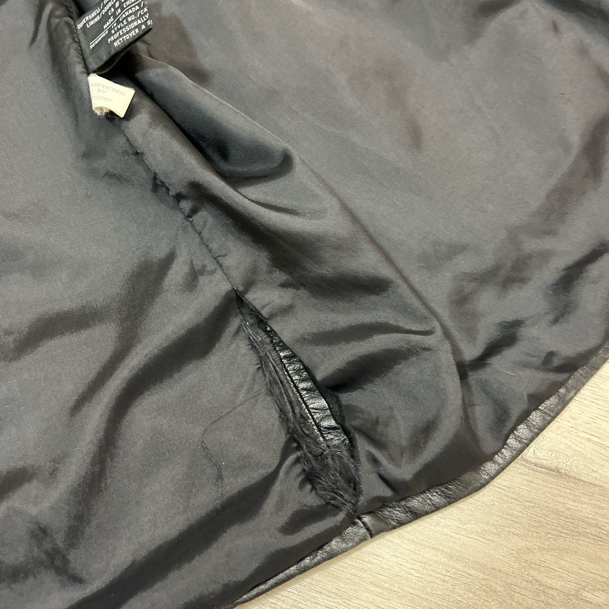 Danier × Vintage Danier Blazer Style Black Leather Jacket Size US XXL / EU 58 / 5 - 7 Thumbnail