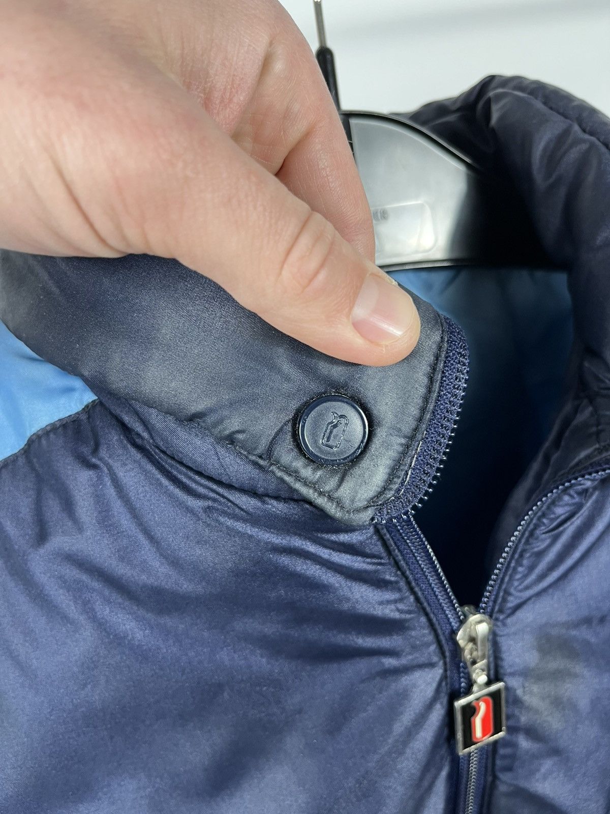 Ellesse Ellesse Vintage Puffer Jacket Blue Zip Up M Made in Italy Size US L / EU 52-54 / 3 - 6 Thumbnail