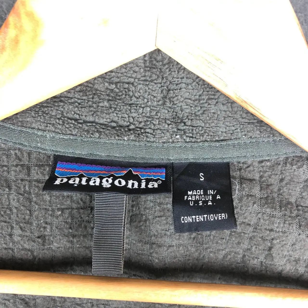 Patagonia Vtg 2001 PATAGONIA USA Polartec Dark Green Fleece Sherpa Size US S / EU 44-46 / 1 - 10 Thumbnail