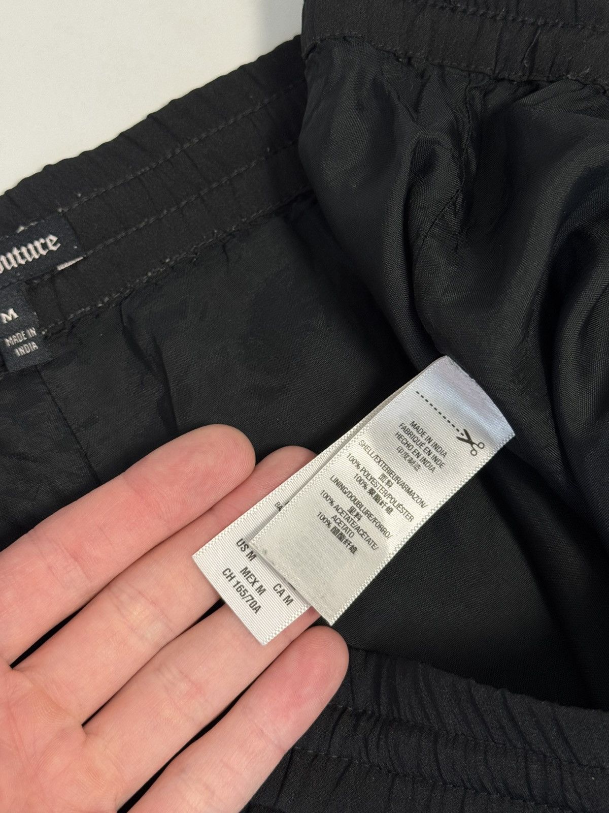 Juicy Couture Juicy Couture Womens Pants Size M Black Crepe Jogger Size 32" / US 10 / IT 46 - 17 Thumbnail