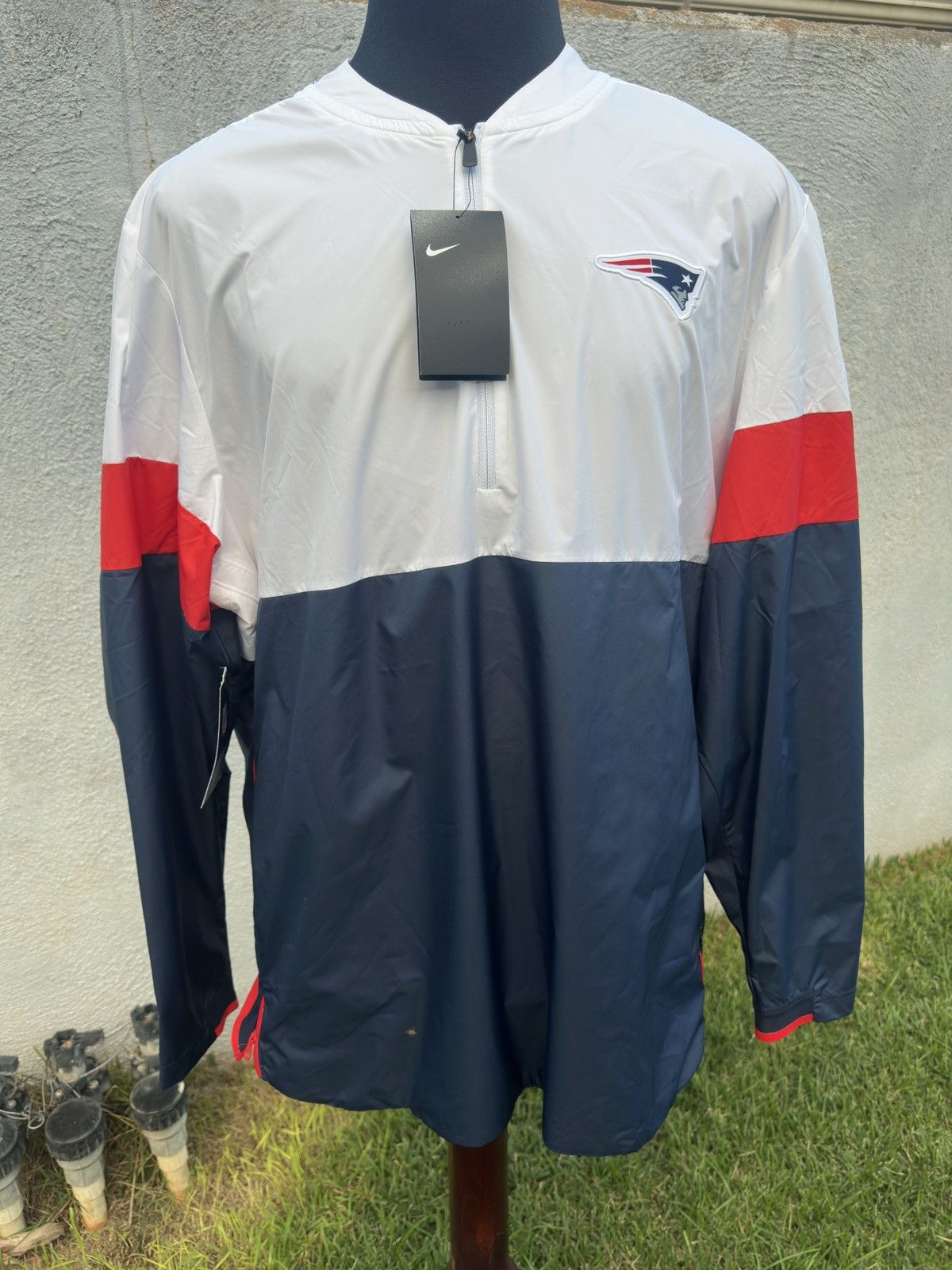 Nike New Nike New England Patriots Wind Breaker XL Men’s Size US XL / EU 56 / 4 - 1 Thumbnail