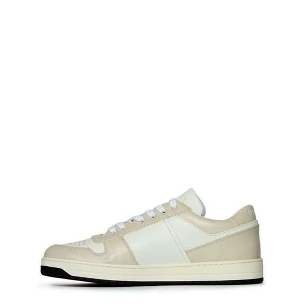 Prada Men'S Downtown Leather Low Top Trainers Size US 10 / EU 43 - 3 Thumbnail