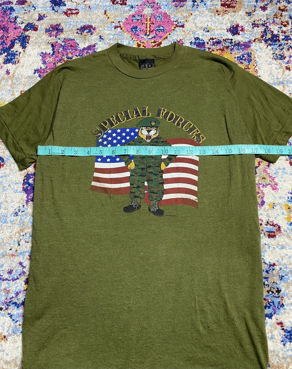 Other × Vintage Vintage United States Army corps Tiger Special Force T Shirt Size US M / EU 48-50 / 2 - 7 Thumbnail