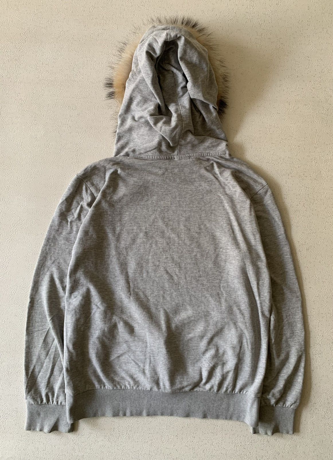 Japanese Brand 2000s ASK BRITISH VIBE FUR HOODIE IFSIXWASNINE LGB STYLE Size US L / EU 52-54 / 3 - 10 Thumbnail
