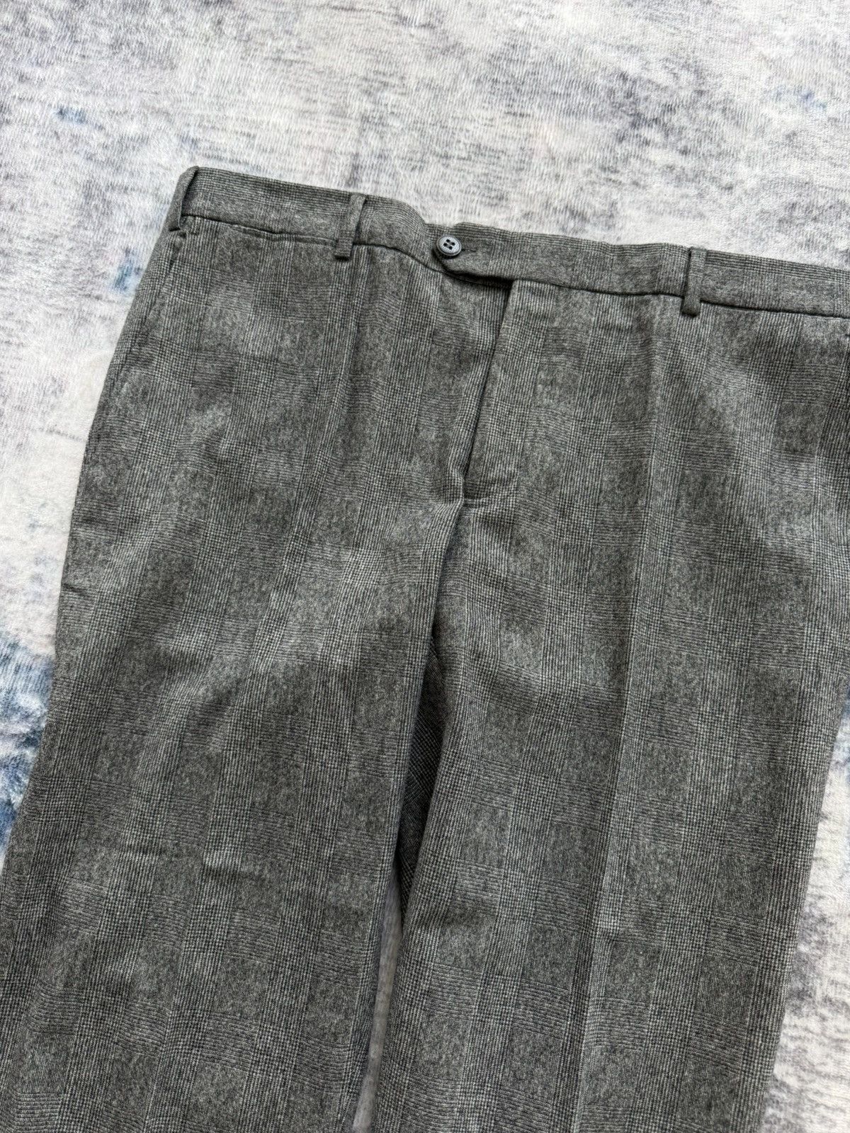 Canali CANALI Brown Wool Stretch Pants Size US 38 / EU 54 - 2 Thumbnail