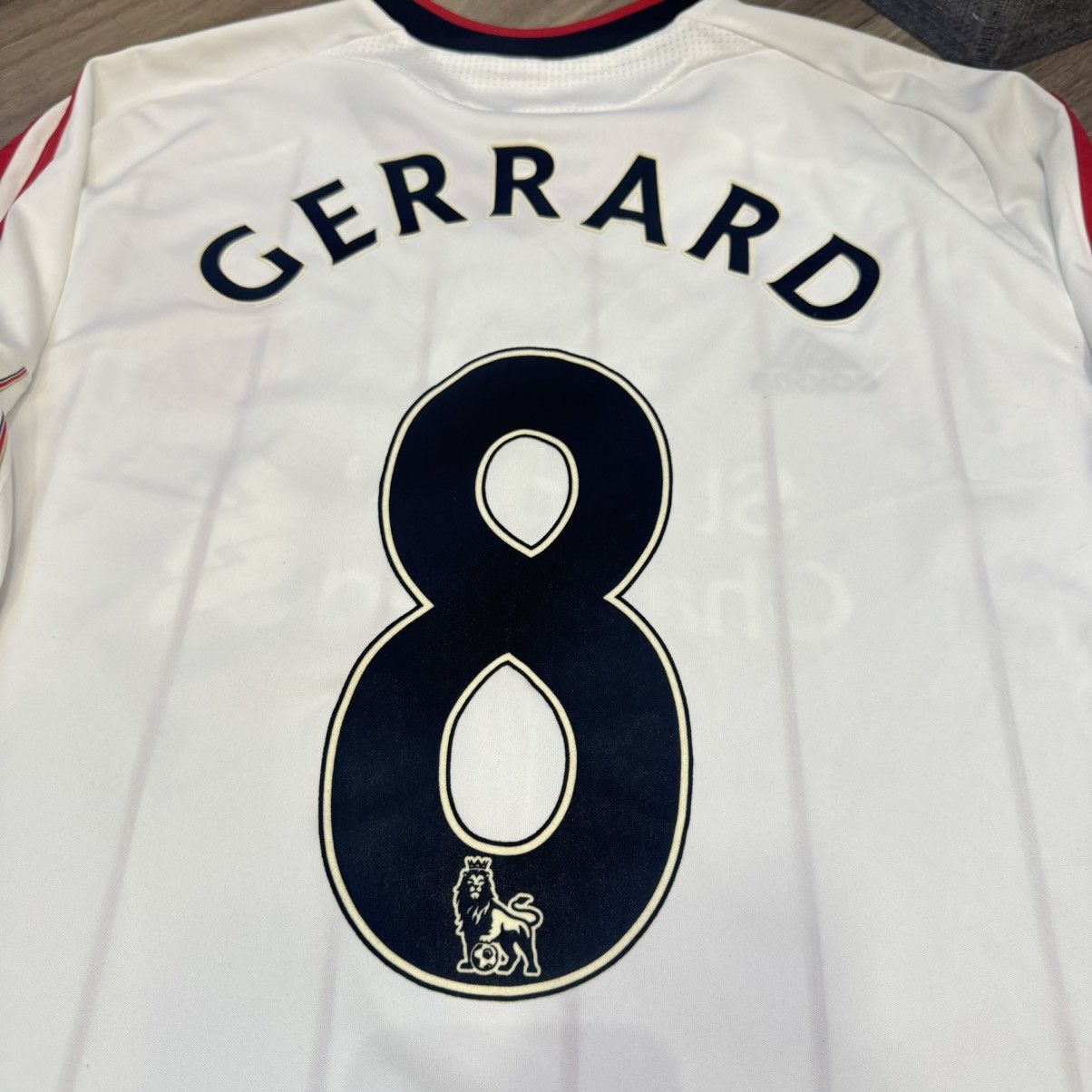 Adidas Liverpool 10/11 away shirt #8 Gerrard Size US XL / EU 56 / 4 - 4 Thumbnail