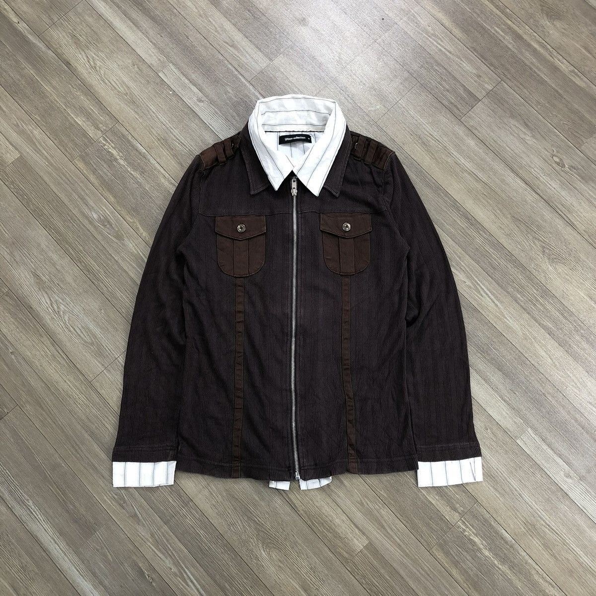 Japanese Brand 2000s Urban Collection Double Layers Punk LGB Grunge Shirt Size US S / EU 44-46 / 1 - 4 Thumbnail