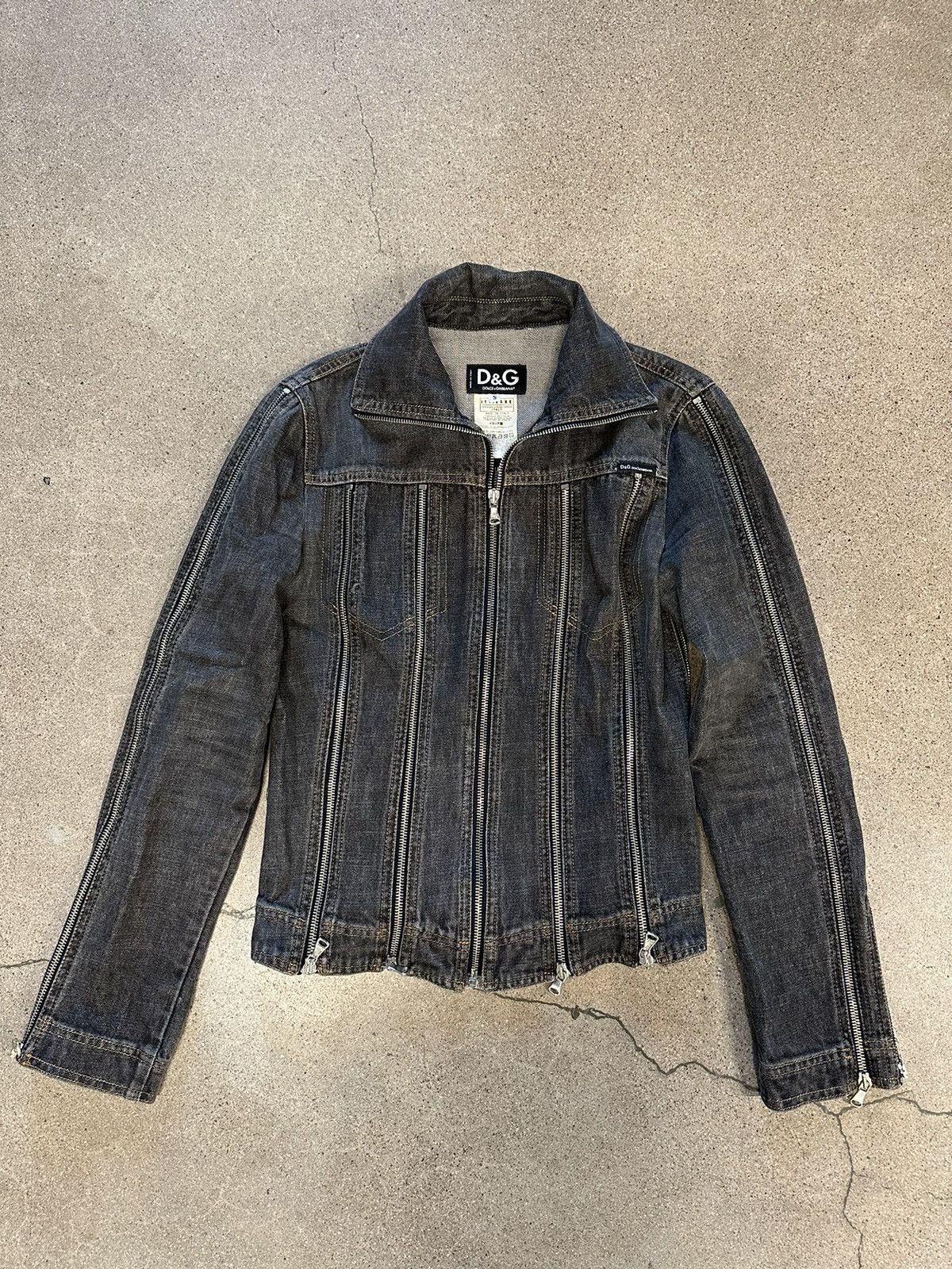 Dolce & Gabbana Dolce & Gabbana 2003-2004 Zip Jacket Size US S / EU 44-46 / 1 - 1 Thumbnail
