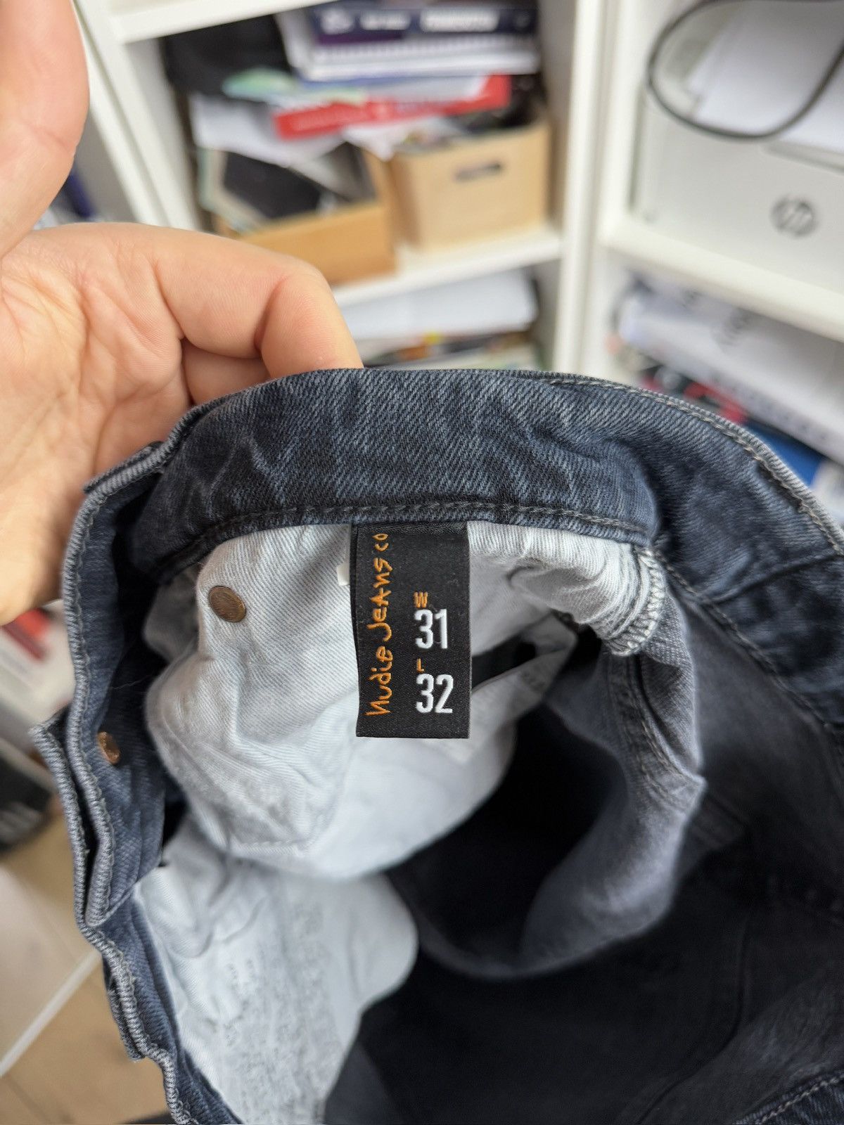 Designer × Nudie Jeans Nudie Jeans skinny fit denim pants 31x32 designer casual y2k Size US 31 - 7 Thumbnail