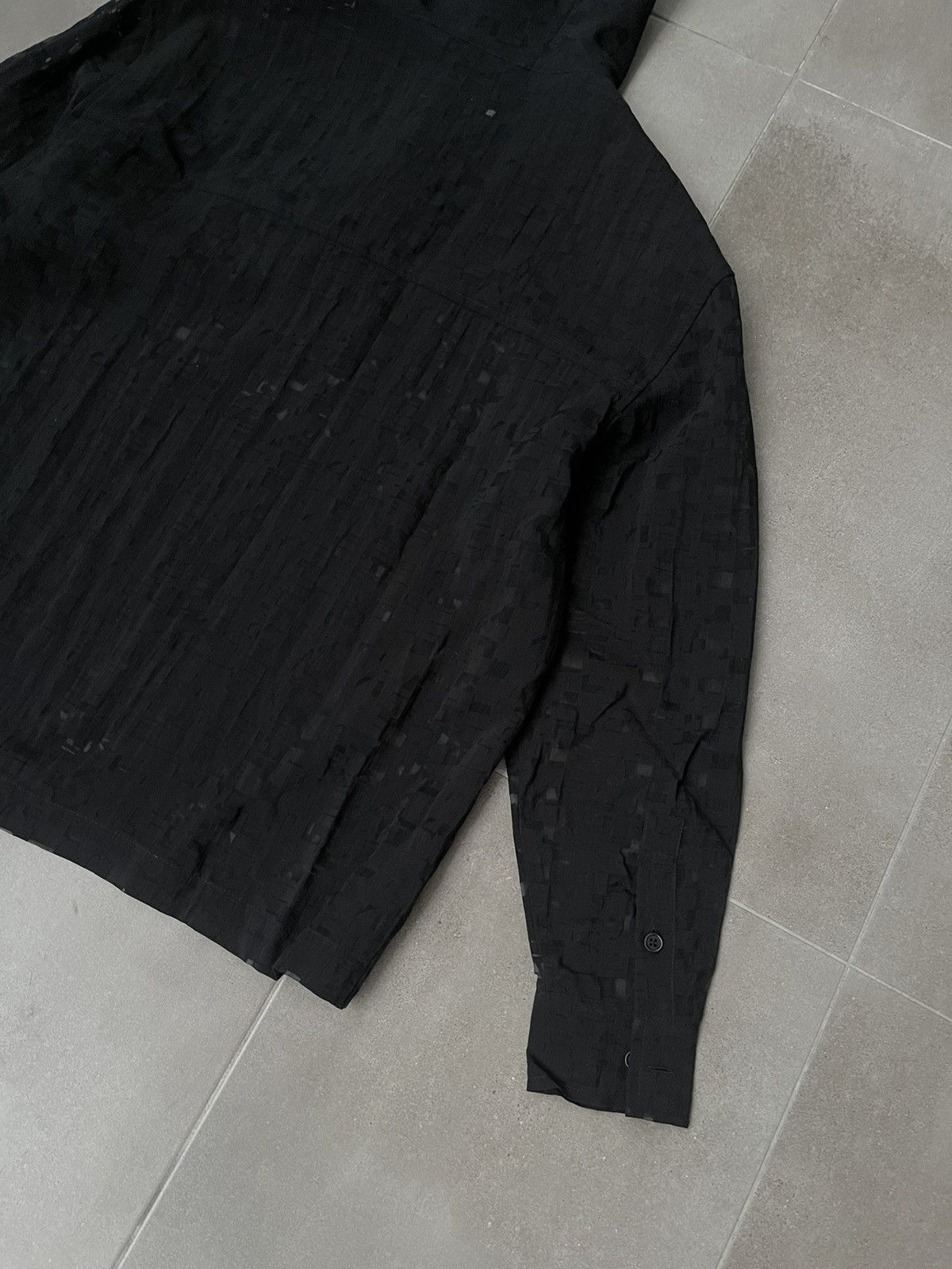 Henrik Vibskov !DS! SS24 Henrik Vibskov Booking Black Hoodie Shirt Size US S / EU 44-46 / 1 - 18 Thumbnail