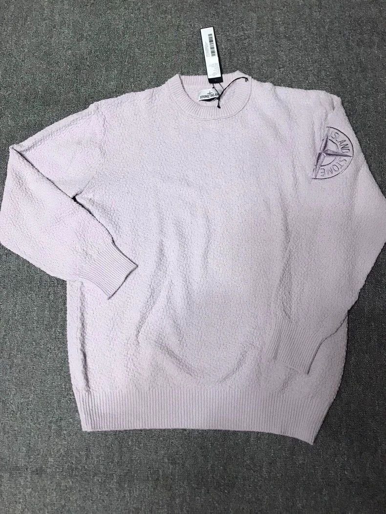 Stone Island STONE ISLAND Pullover Sweatshirt in Lavender -2506 Size US XL / EU 56 / 4 - 3 Thumbnail