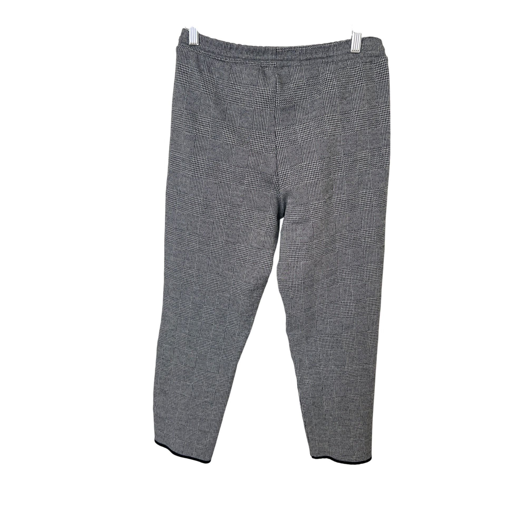 Zara Zara Basic Glen Check Plaid Lounge Pants Size 30" / US 8 / IT 44 - 3 Thumbnail