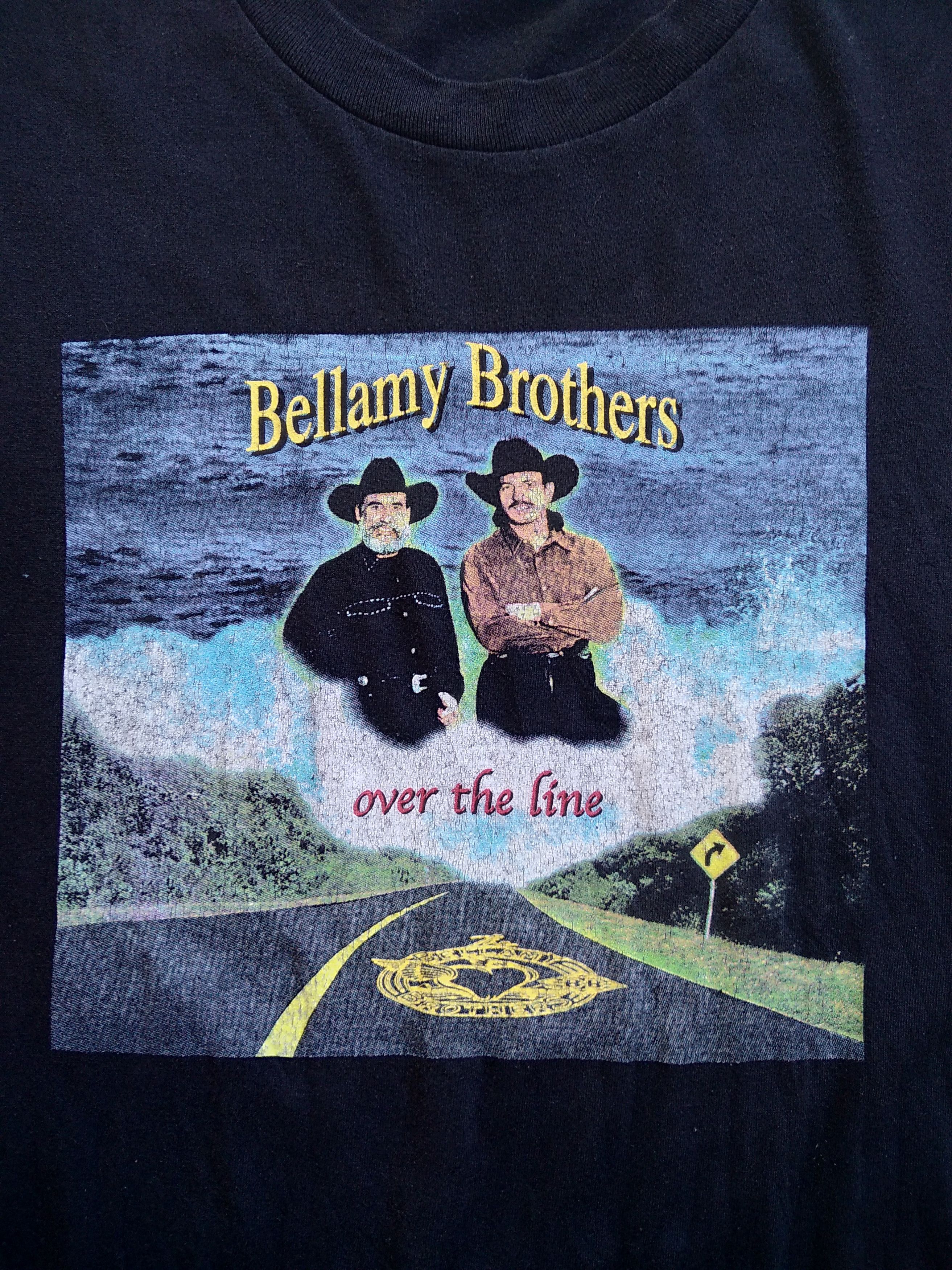 Band Tees × Vintage VTG 90s Bellamy Brothers Country Music T shirt Size US XL / EU 56 / 4 - 7 Thumbnail