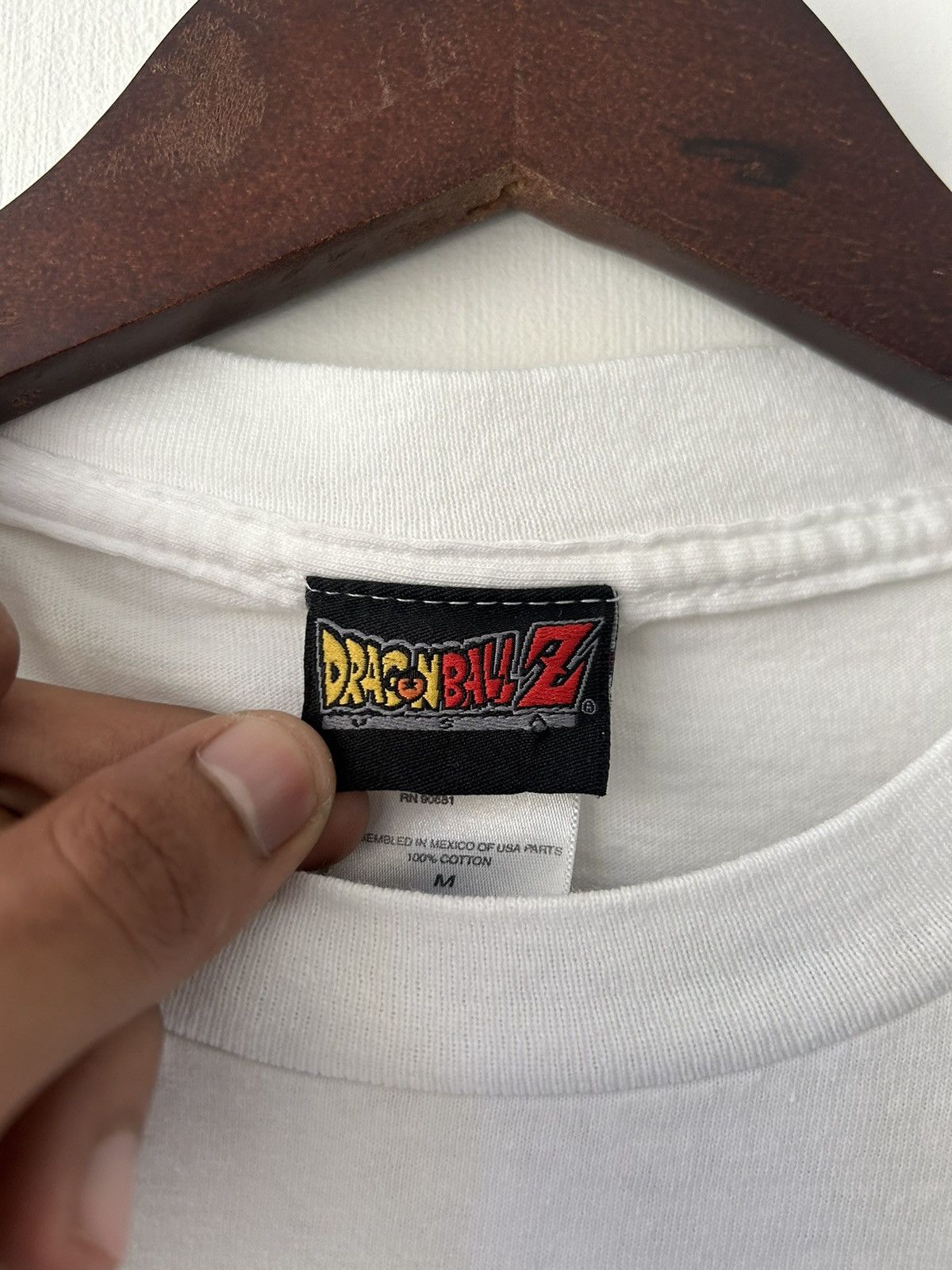 Anime Vintage 2000 DBZ Super Saiyans Dragon Ball Z Anime Tee Size US M / EU 48-50 / 2 - 8 Thumbnail