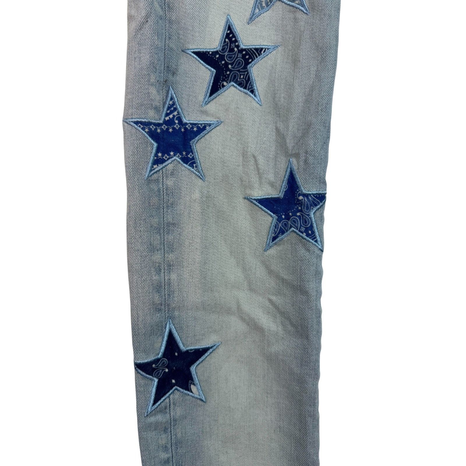 Amiri Amiri Light Wash Blue Chemist Jeans Size US 30 / EU 46 - 3 Thumbnail