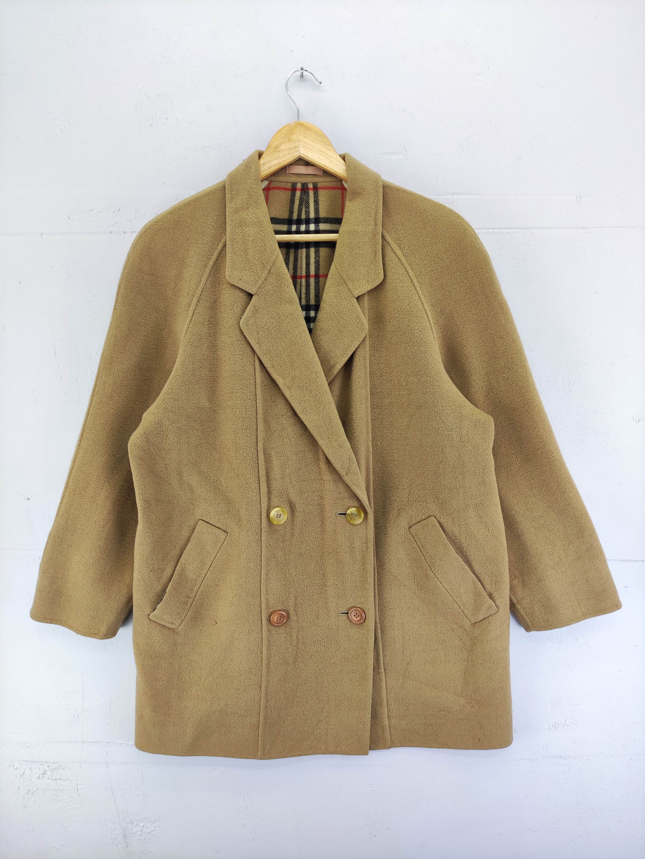 Burberry Vintage Burberrys Wool Nova Check Jacket Size US L / EU 52-54 / 3 - 1 Thumbnail