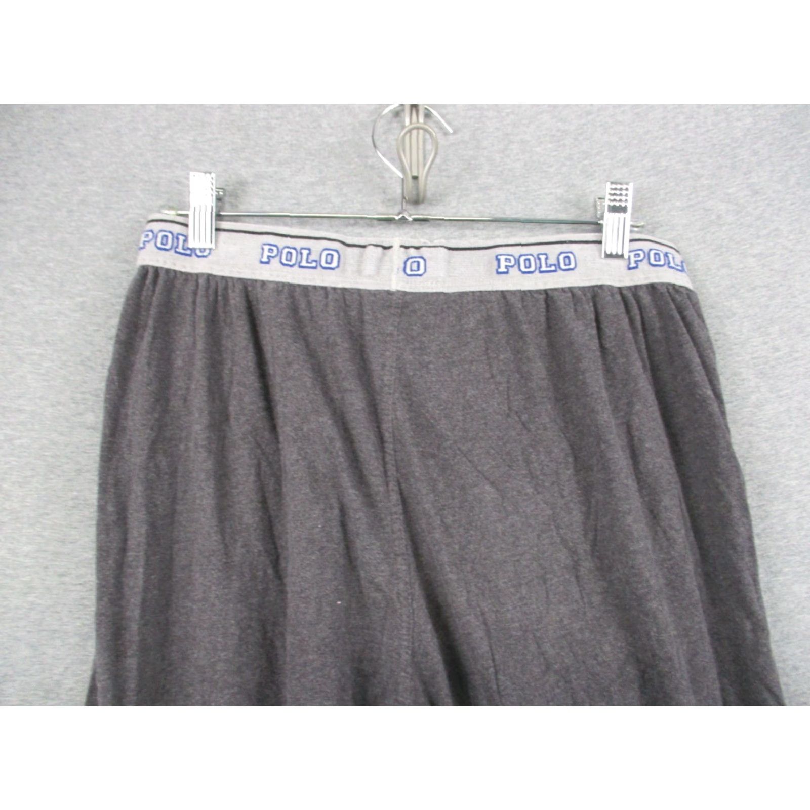 Polo Ralph Lauren Polo Ralph Lauren Medium Men Sleep Pants Gray Stripe Size US M / EU 48-50 / 2 - 6 Thumbnail
