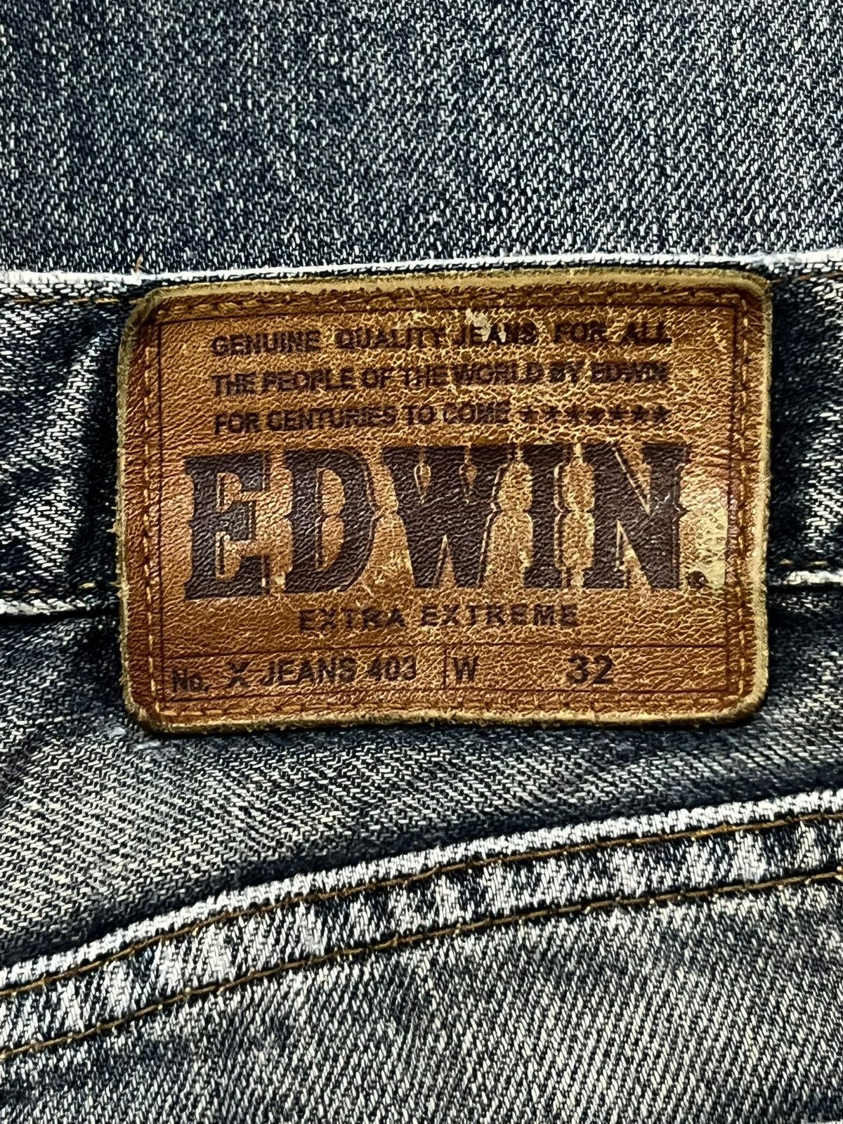 Edwin Vintage Edwin Extra Extreme 403 Japanese Denim Size US 32 / EU 48 - 11 Thumbnail