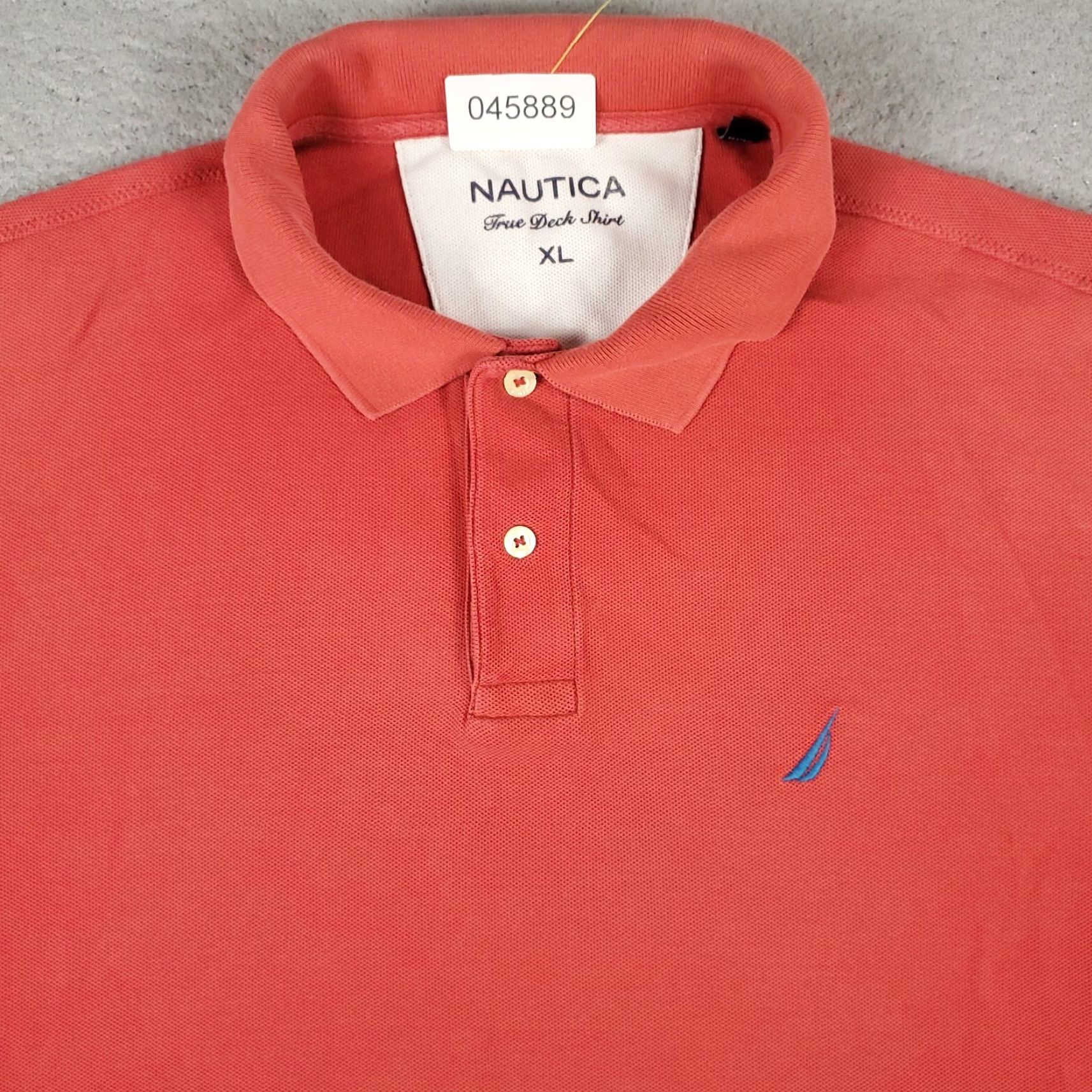 Nautica Nautica Polo Shirt Mens XL Pink Red Size US XL / EU 56 / 4 - 2 Thumbnail