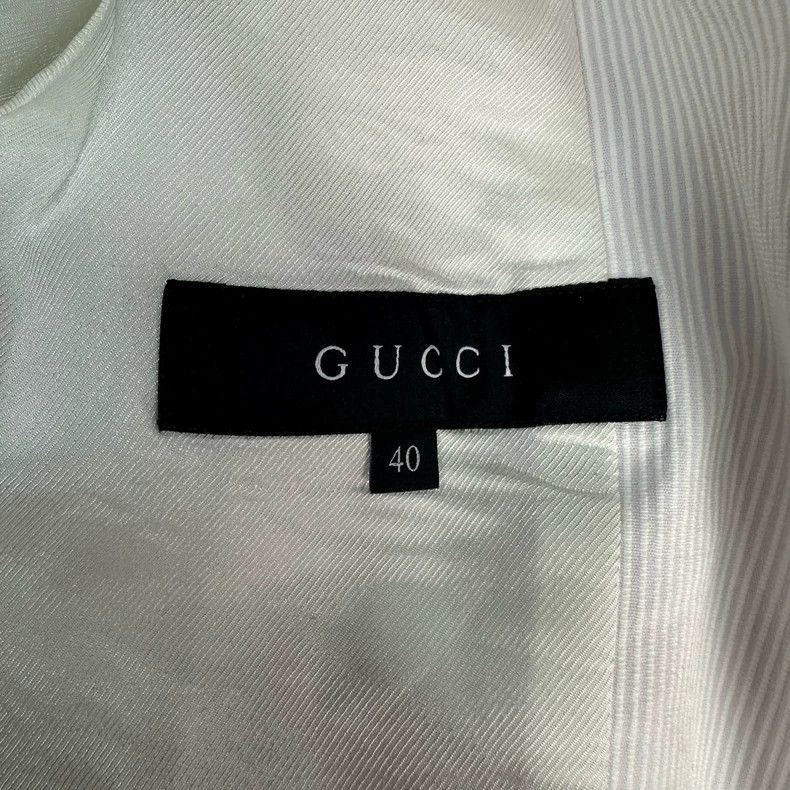 Gucci Gucci White corduroy suit 2503-Nextarrow Size 40R - 4 Thumbnail