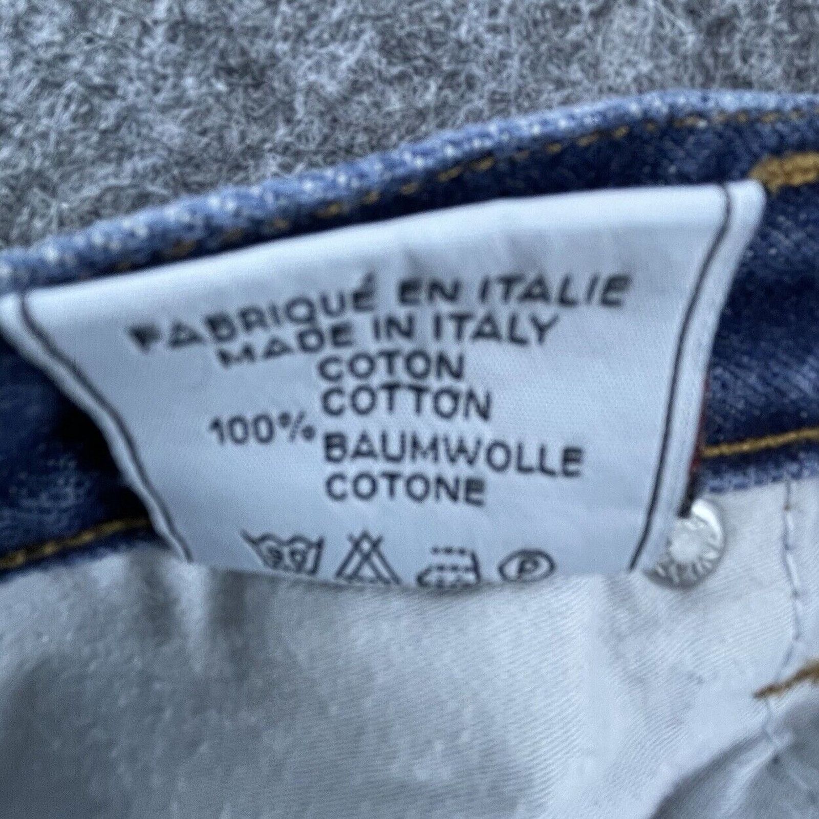 Aviatic Aviatic Jeans Mens 31 Blue Straight 911 Italian Workwear Size US 31 - 11 Thumbnail