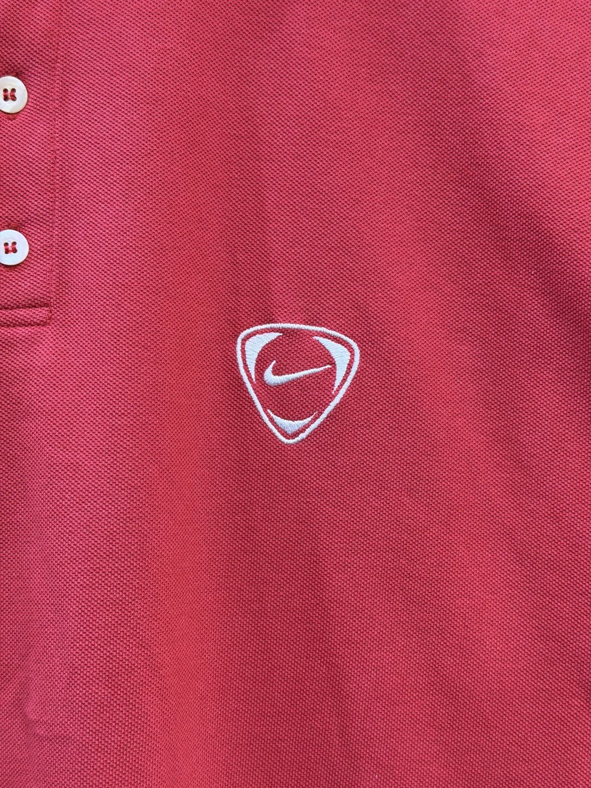 Nike Vintage Nike Total 90 Logo Polo Shirt Size US XL / EU 56 / 4 - 4 Thumbnail