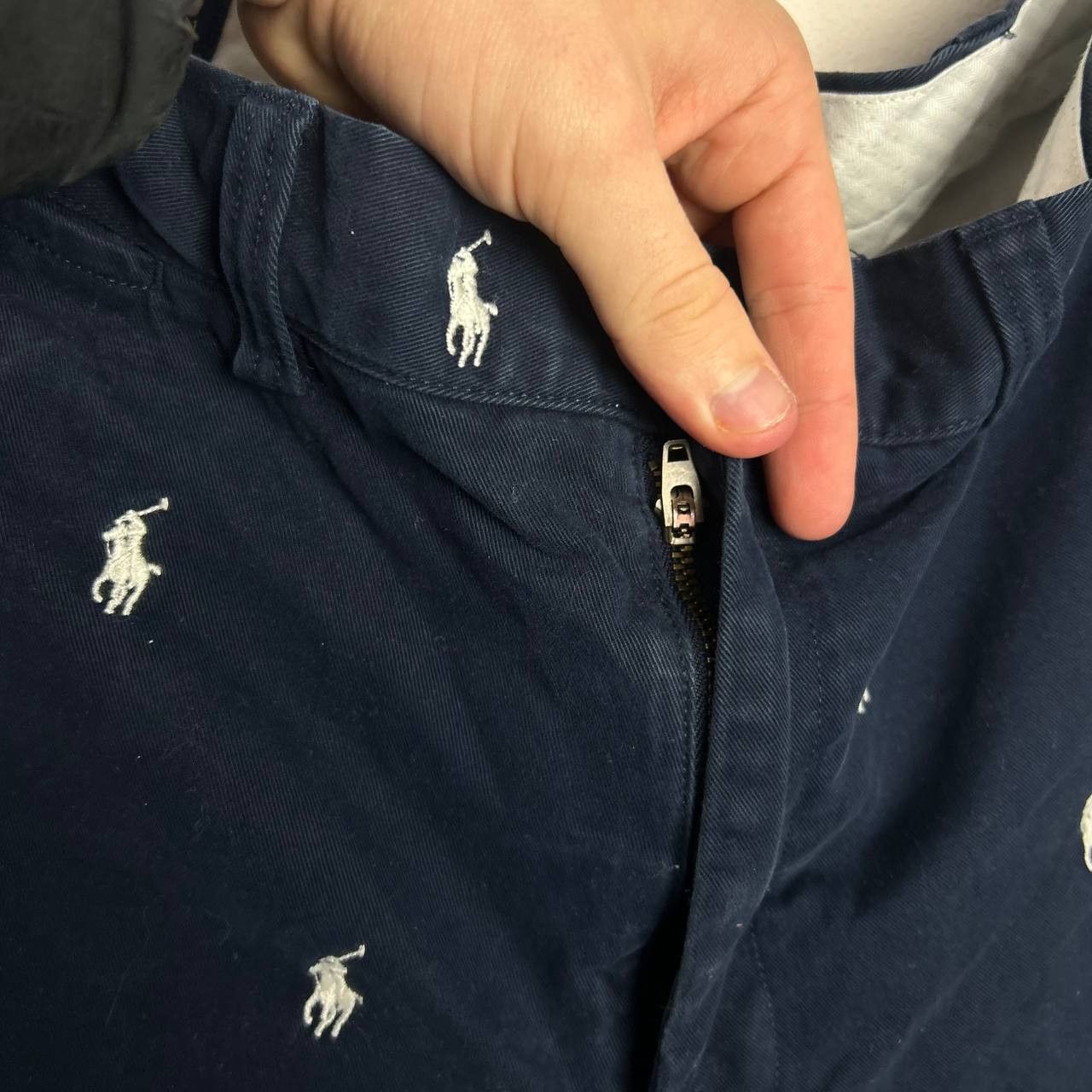 Polo Ralph Lauren Mens Polo Ralph Lauren Monogrammed logo y2k shorts Size US 34 / EU 50 - 6 Thumbnail