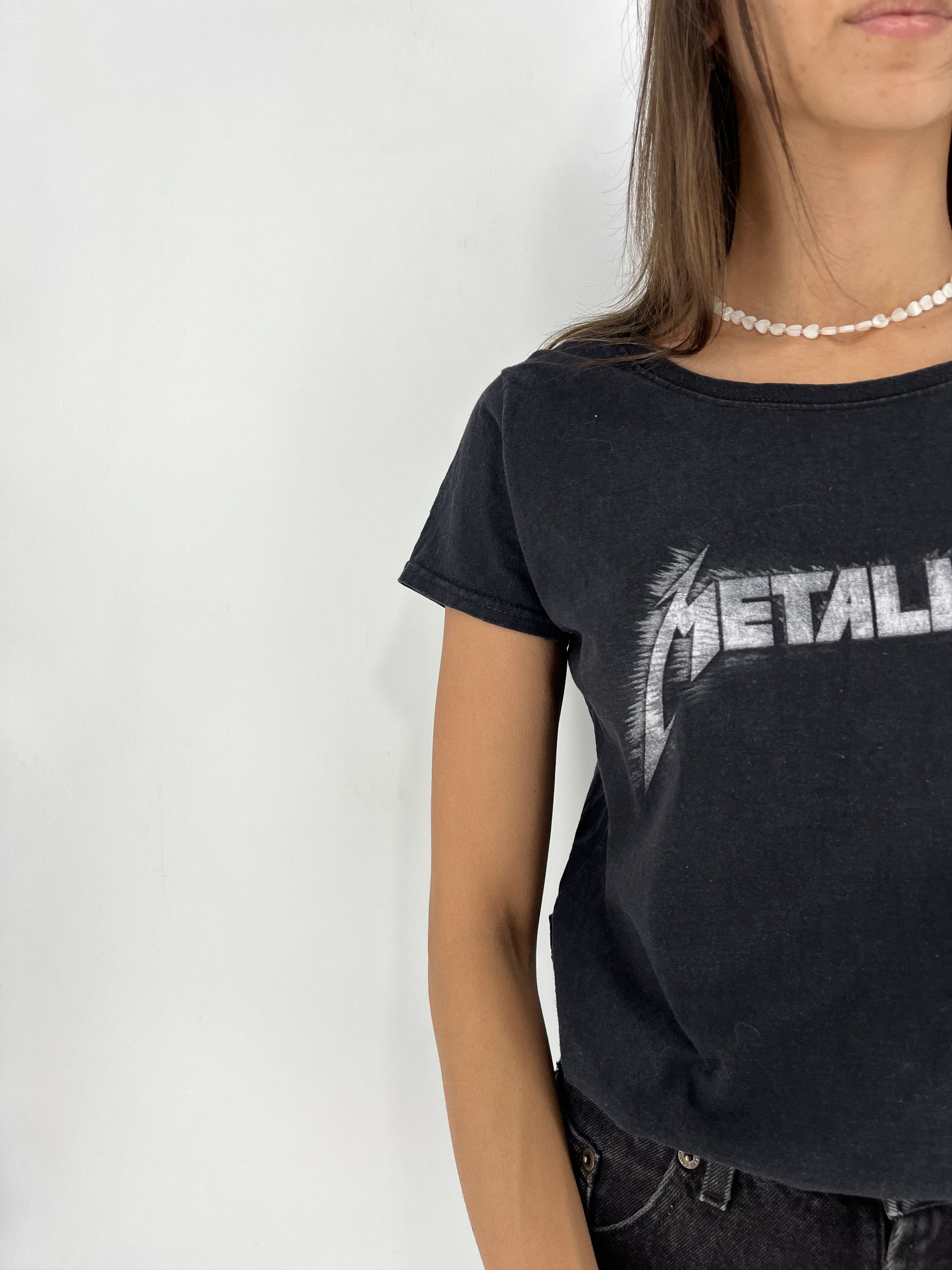 Band Tees × Vintage Vintage Y2K Metallica Band Tour Distressed Tshirt Streetwear Size M / US 6-8 / IT 42-44 - 4 Thumbnail