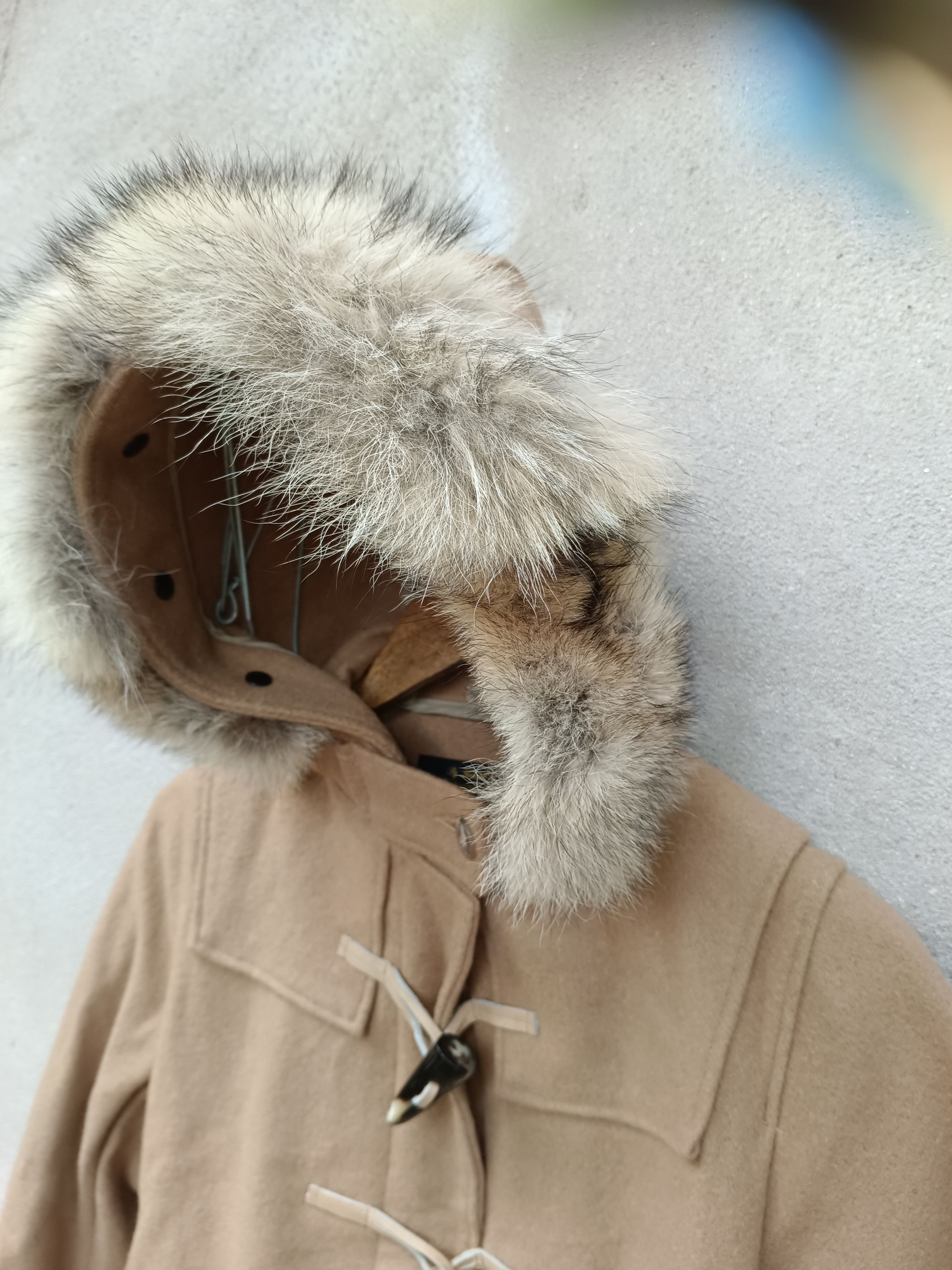 Fidelity × If Six Was Nine × Le Grande Bleu (L.G.B.) Fidelity Fur Coyote Hood Toggle Coat Size US M / EU 48-50 / 2 - 4 Thumbnail