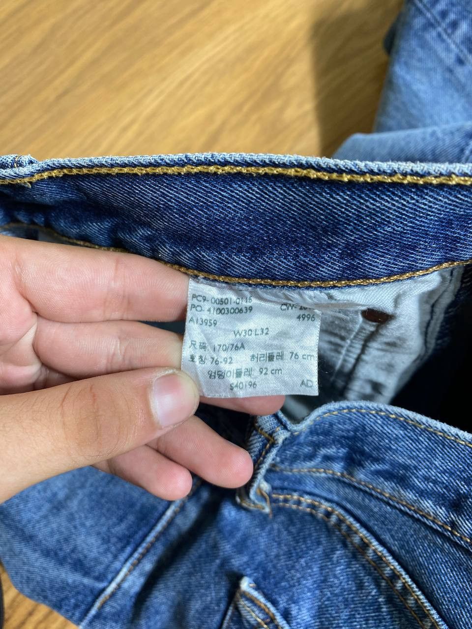 Levi's Levi’s 501 blue jeans Size US 30 / EU 46 - 2 Thumbnail