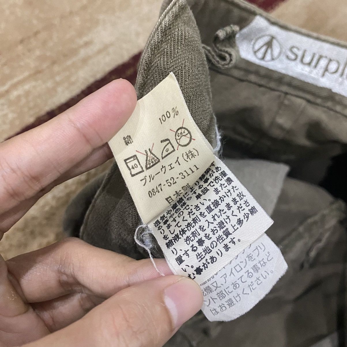 If Six Was Nine Bondage Style Surplus Multipocket Cargo Flared Pants Size US 32 / EU 48 - 18 Thumbnail